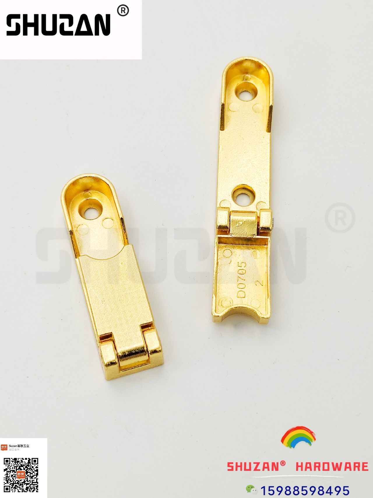 舒赞加厚挂衣杆衣管托 挂衣扁管托  衣管座 衣管托 厂家批发