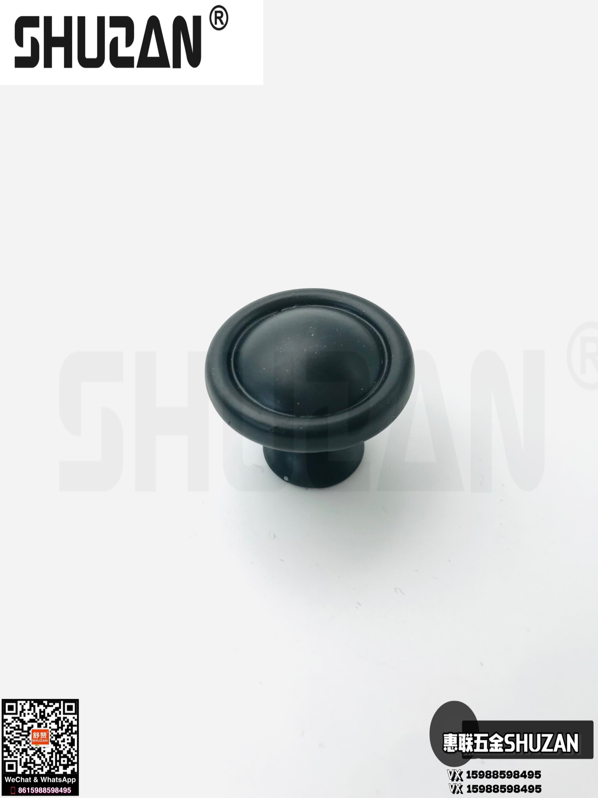 The Shuzan handle features a high-quality black appearance, smooth touch, durability and simplicity Item Picture