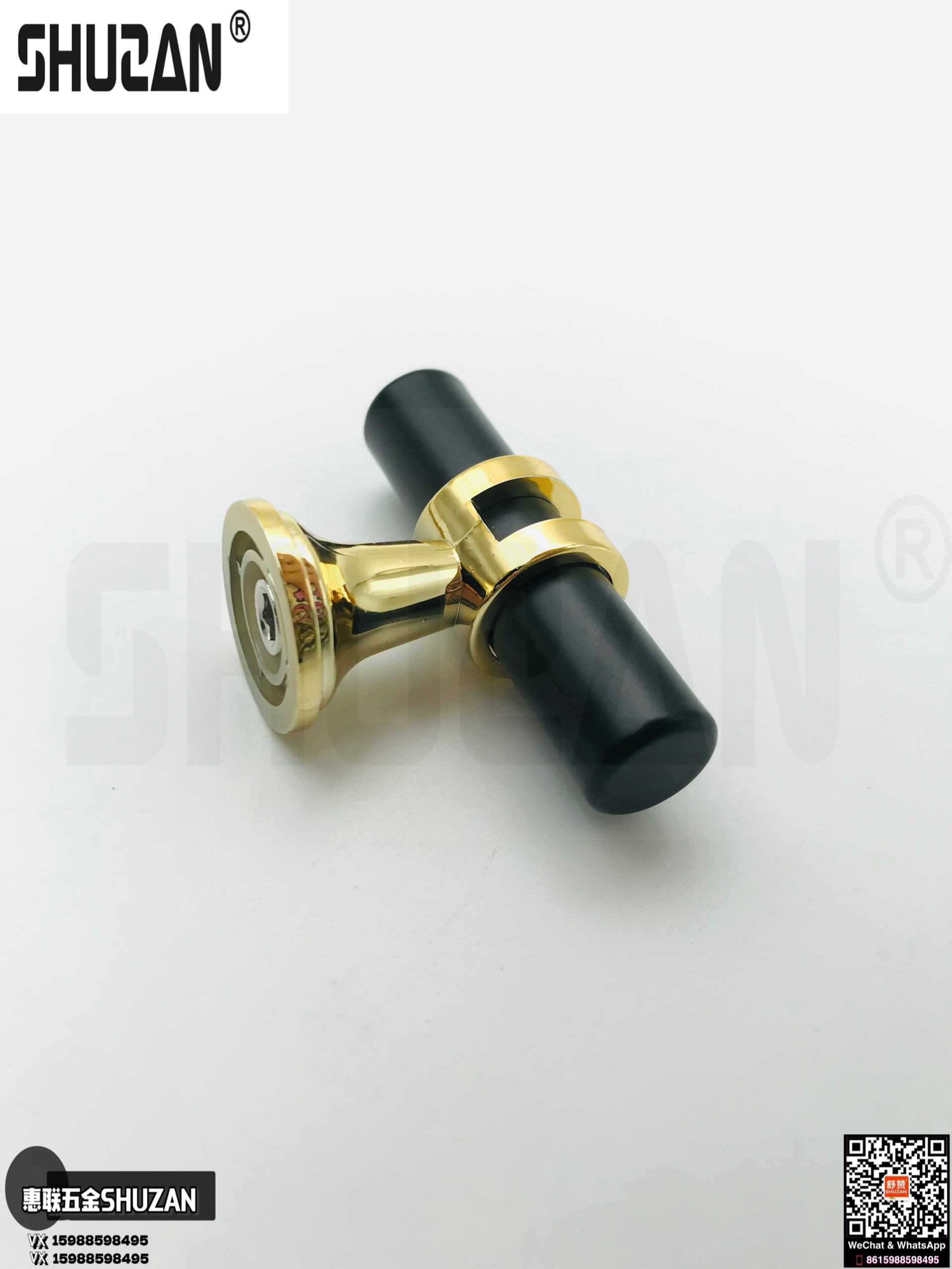 五金拉手 简约黑色拉手 高品质 经典外观 手感顺滑 坚固耐用 舒赞拉手