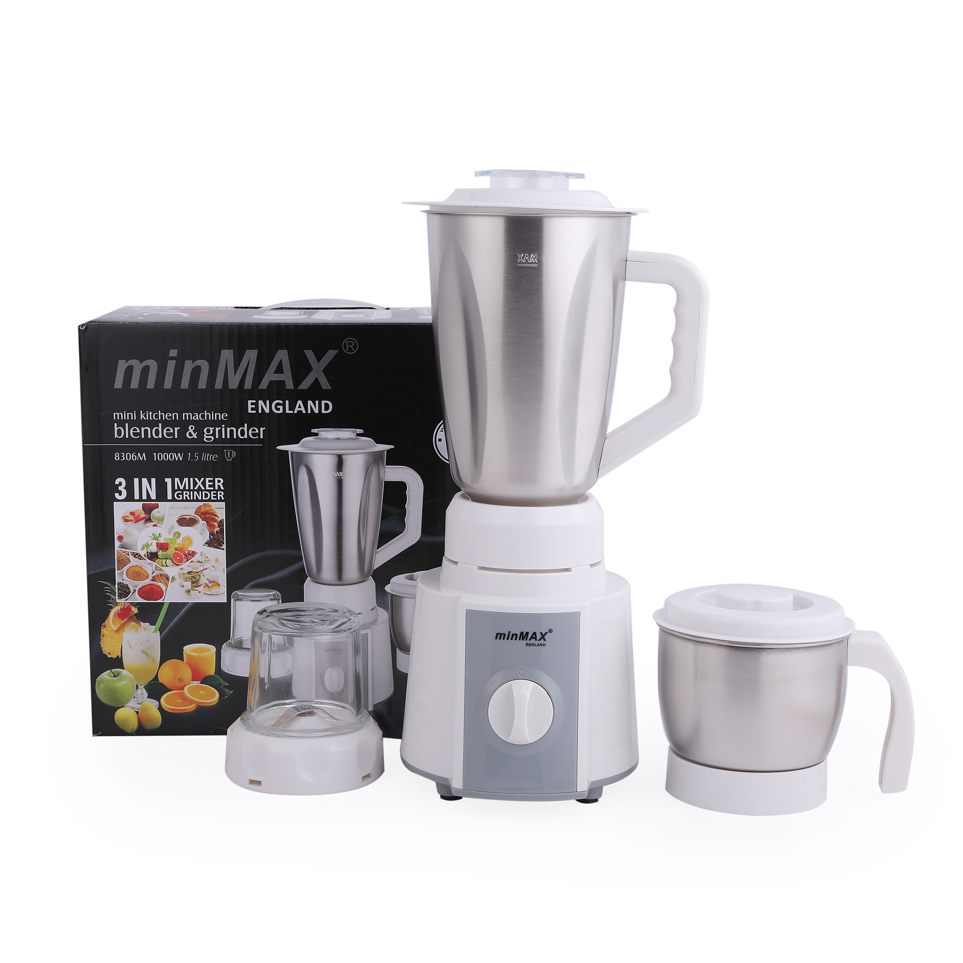 minMAX畅销搅拌机8306M多功能果汁机沙冰机