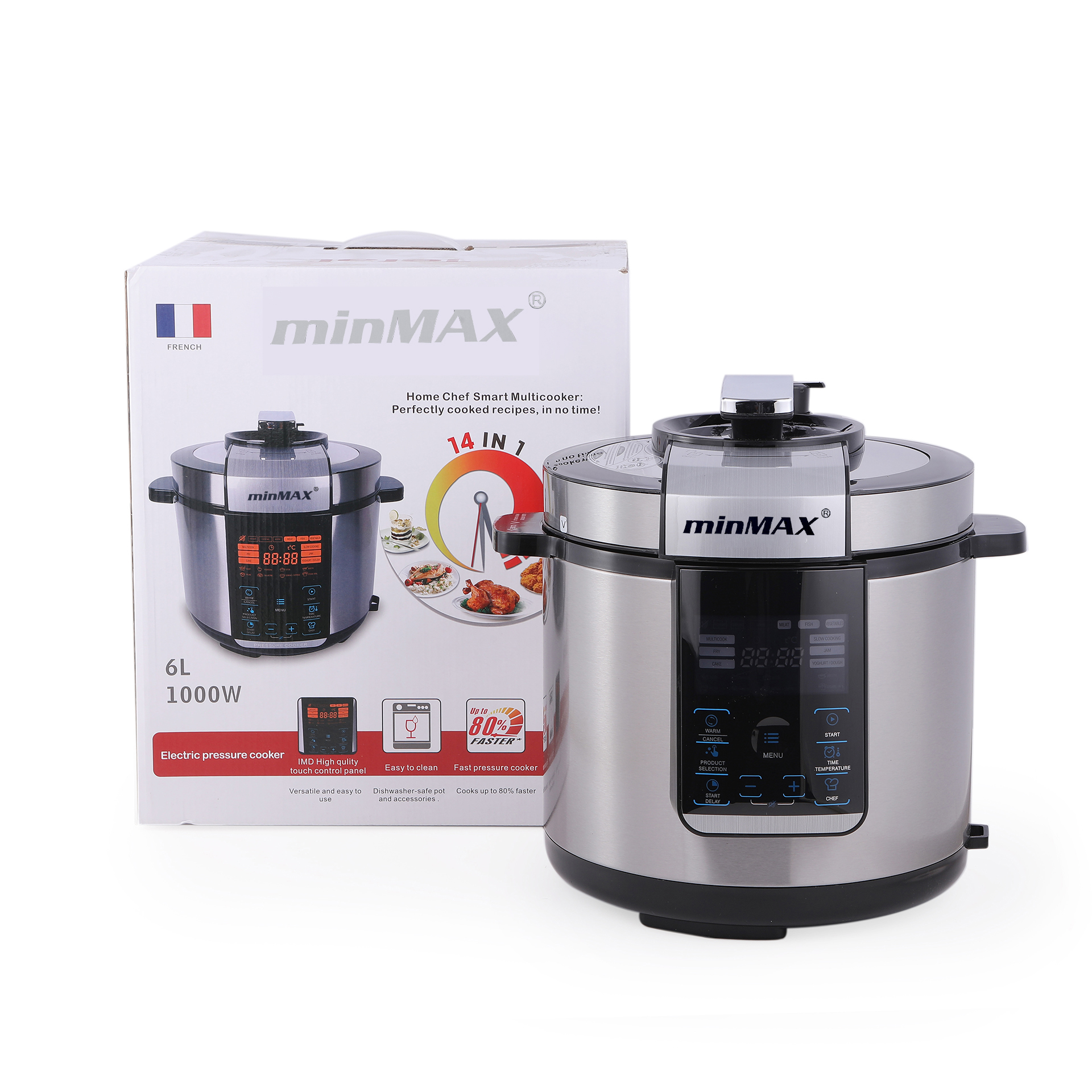 minMAX2121 Electric rice cooker, a smart household 6L capacity rice cooker, is sold directly by the manufacturer for export Item Picture