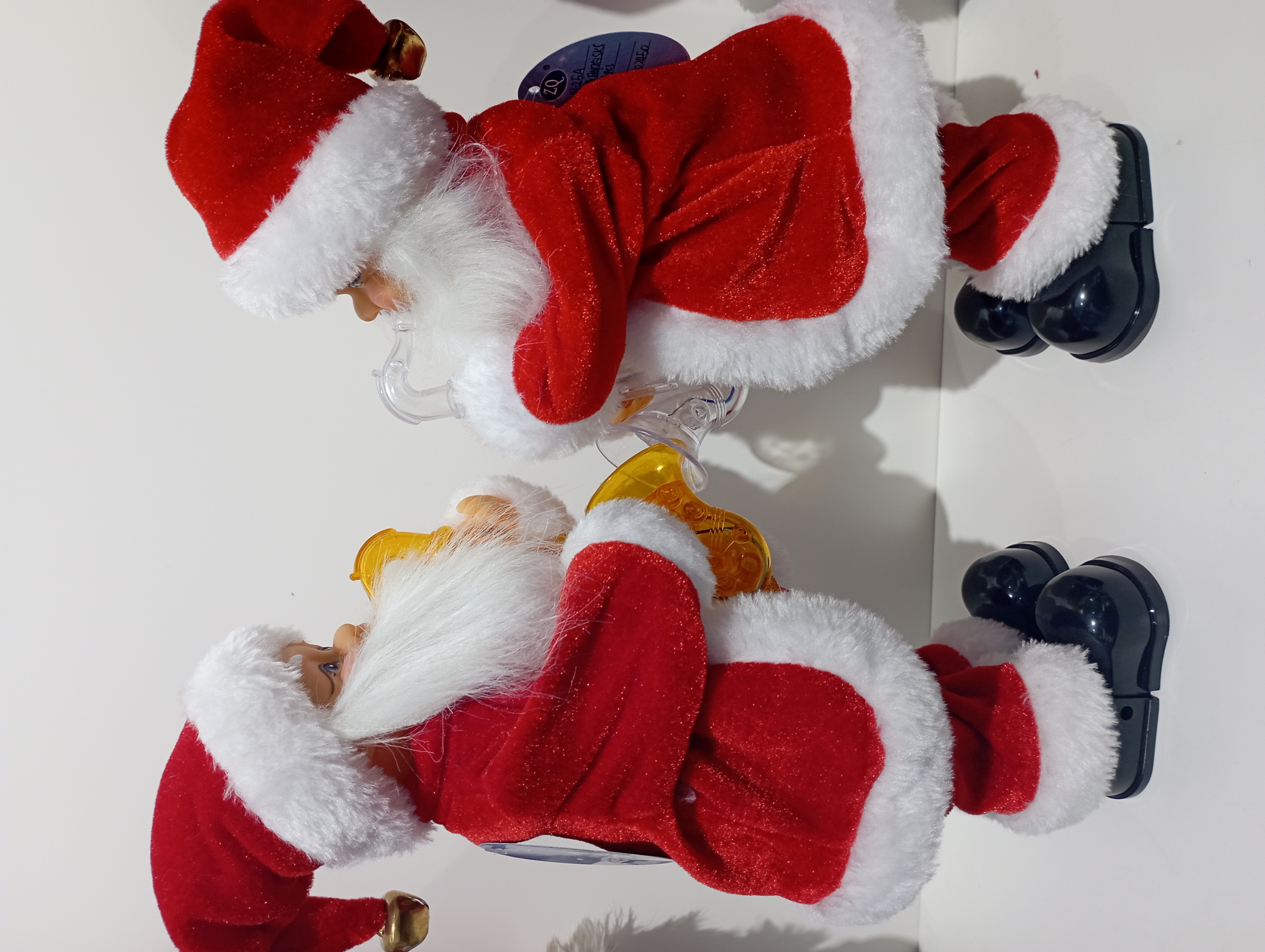 9123 Christmas Toys, Christmas gifts, Santa Claus who can play the saxophone and shake his feet, children's gifts undefined