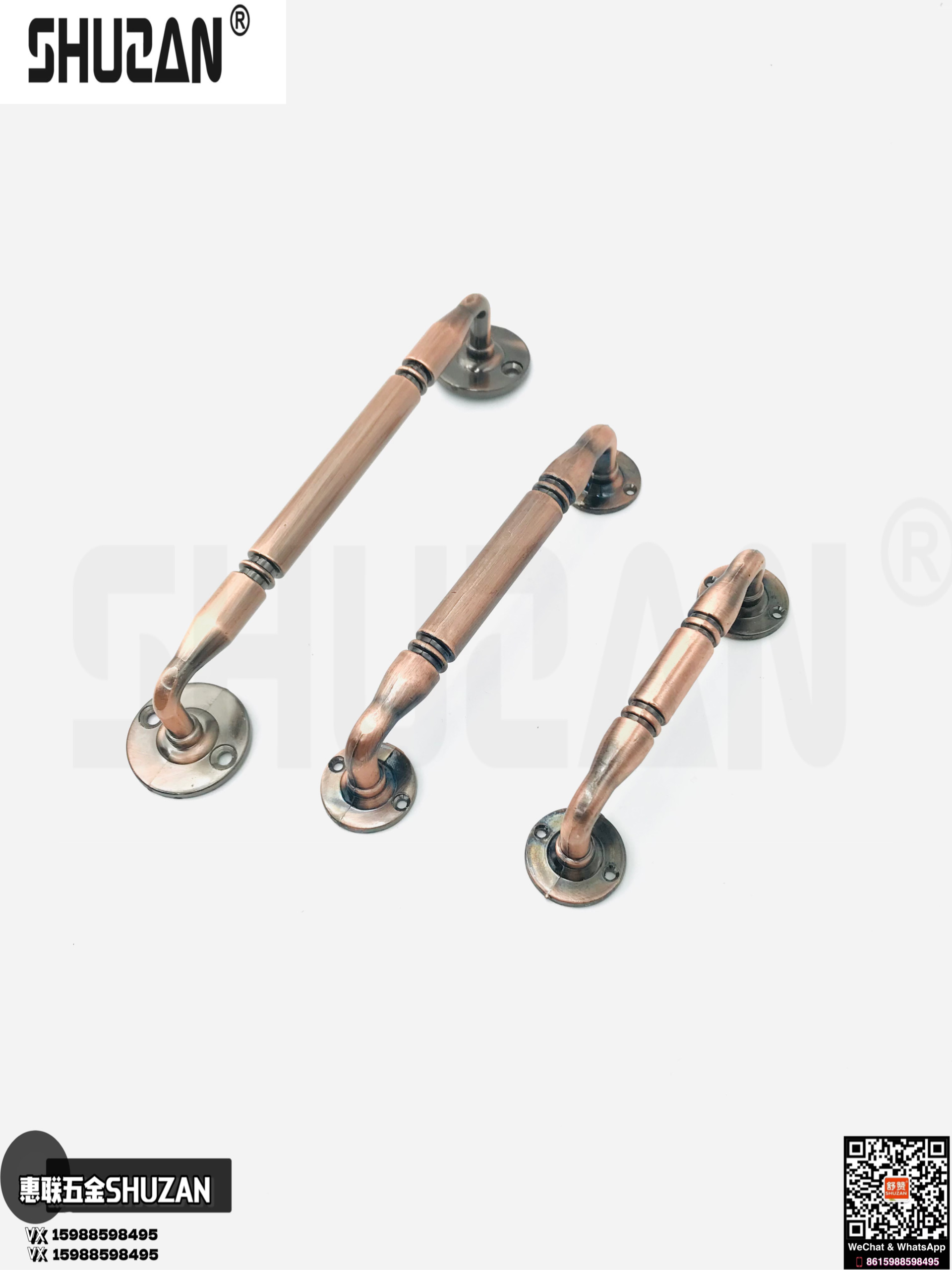Vintage hardware handles, high-quality handles, sturdy and durable, available in various specifications, with excellent quality Application Scenario