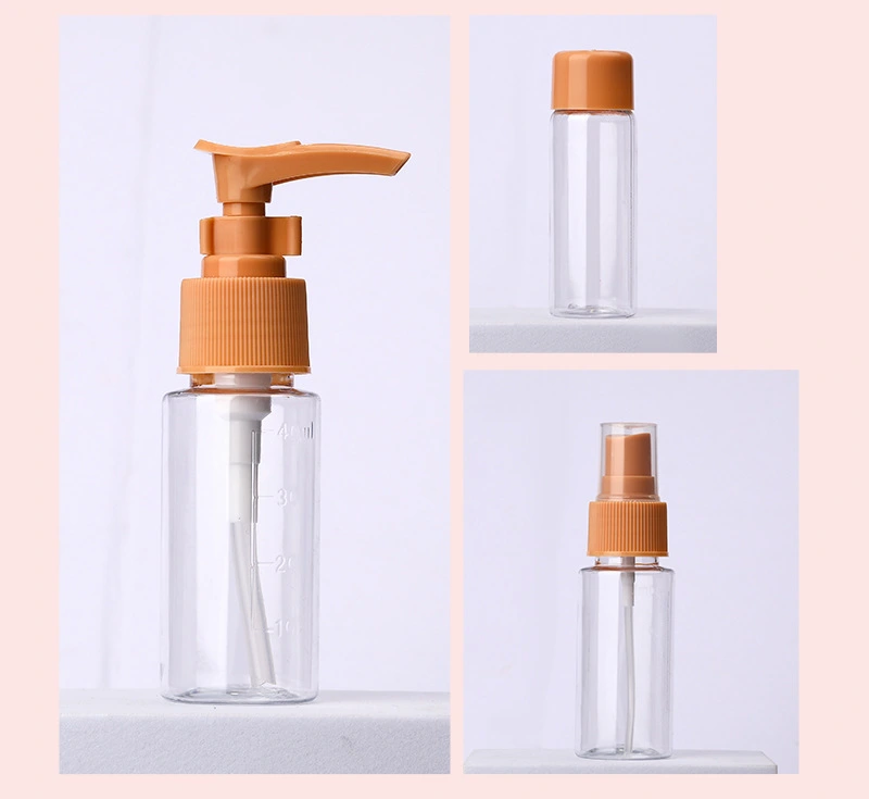 Bagged travel sub-bottle set, portable color sub-bottle storage bottle, sample sub-bottle, spray bottle, round cap bottle detail image 6
