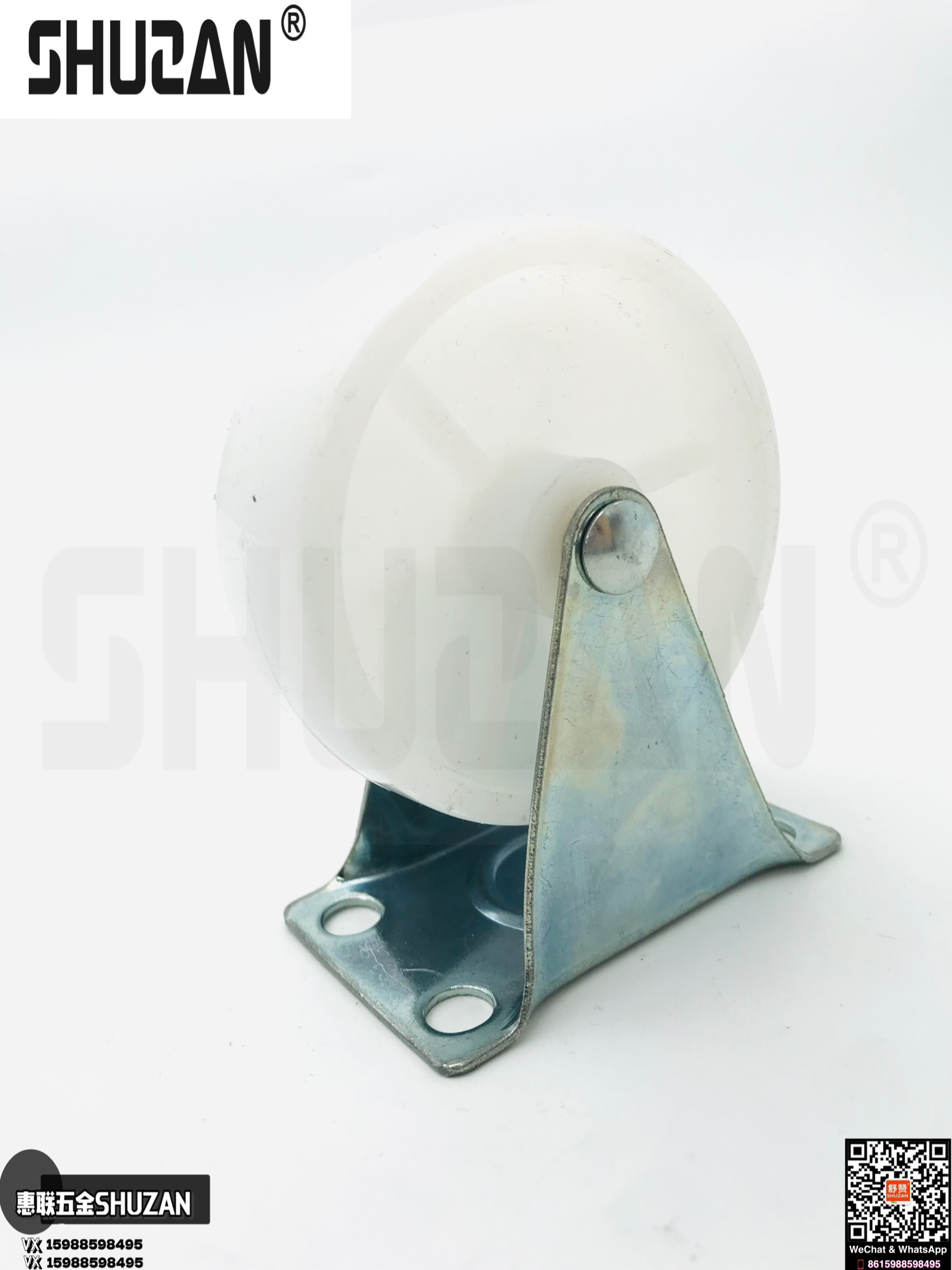 The hardware pulleys of Shuzan are sturdy and durable. They are commonly used for sliding door pulleys, glass doors and cabinet doors details Picture