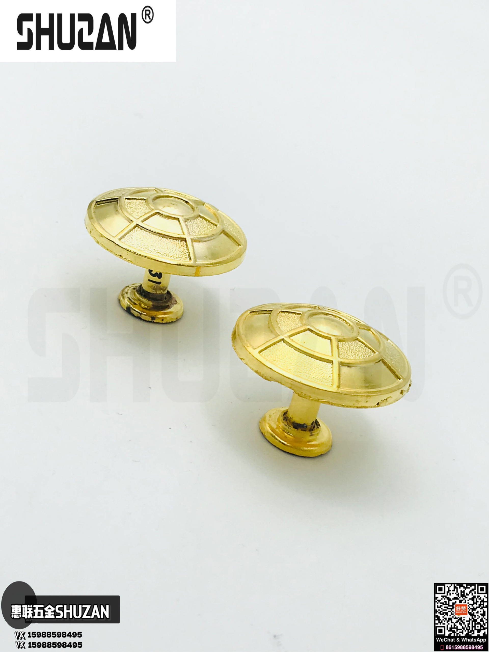 Hardware shuzan handle oro de alta gama boutique handle fuerte y duradero múltiples especificaciones shuzan calidad tacto suave Specification image
