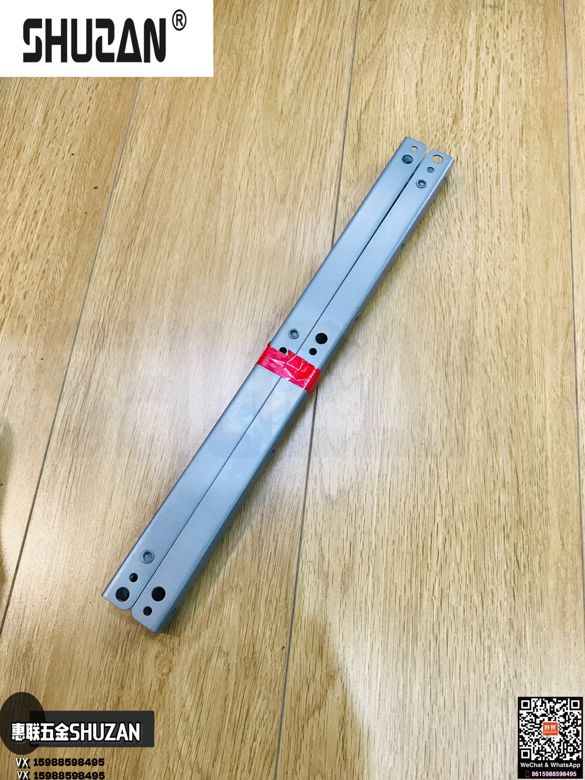 Shuzan hardware drawer slide rails hydraulic buffer slide rails are sturdy and durable, with various sizes and specifications of Shuzan quality Item Picture