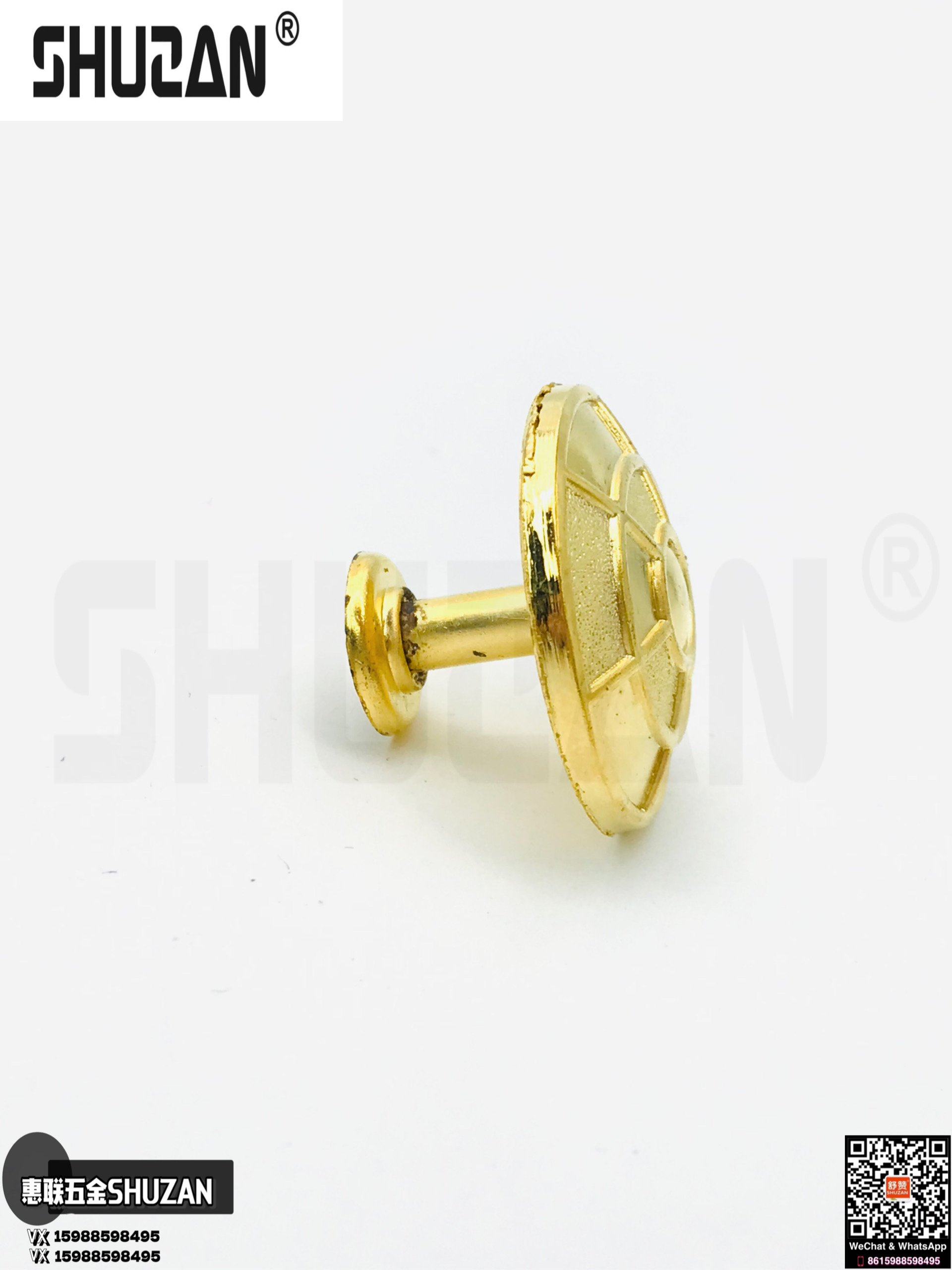 Hardware shuzan handle oro de alta gama boutique handle fuerte y duradero múltiples especificaciones shuzan calidad tacto suave