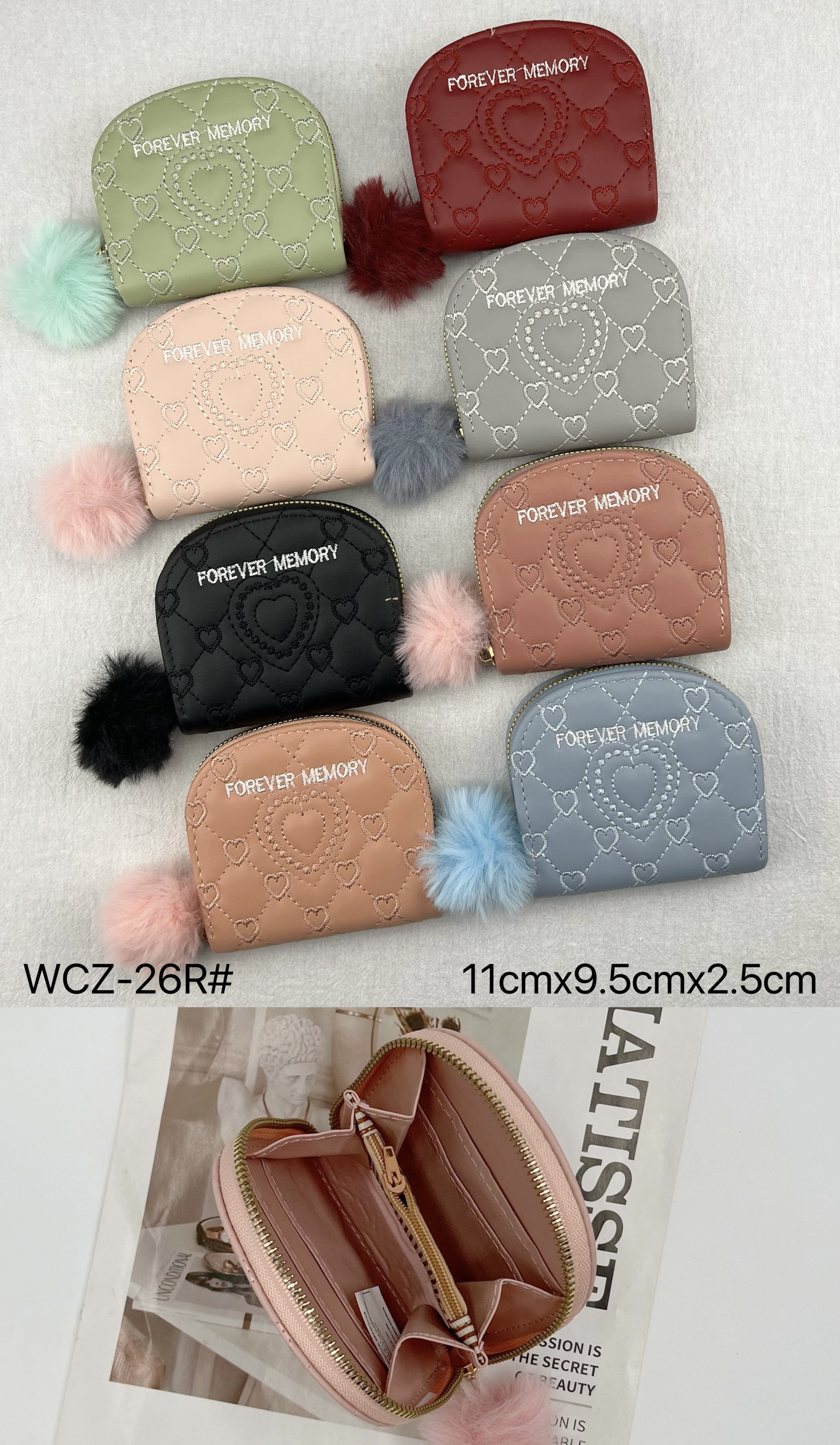 女士钱包实物图