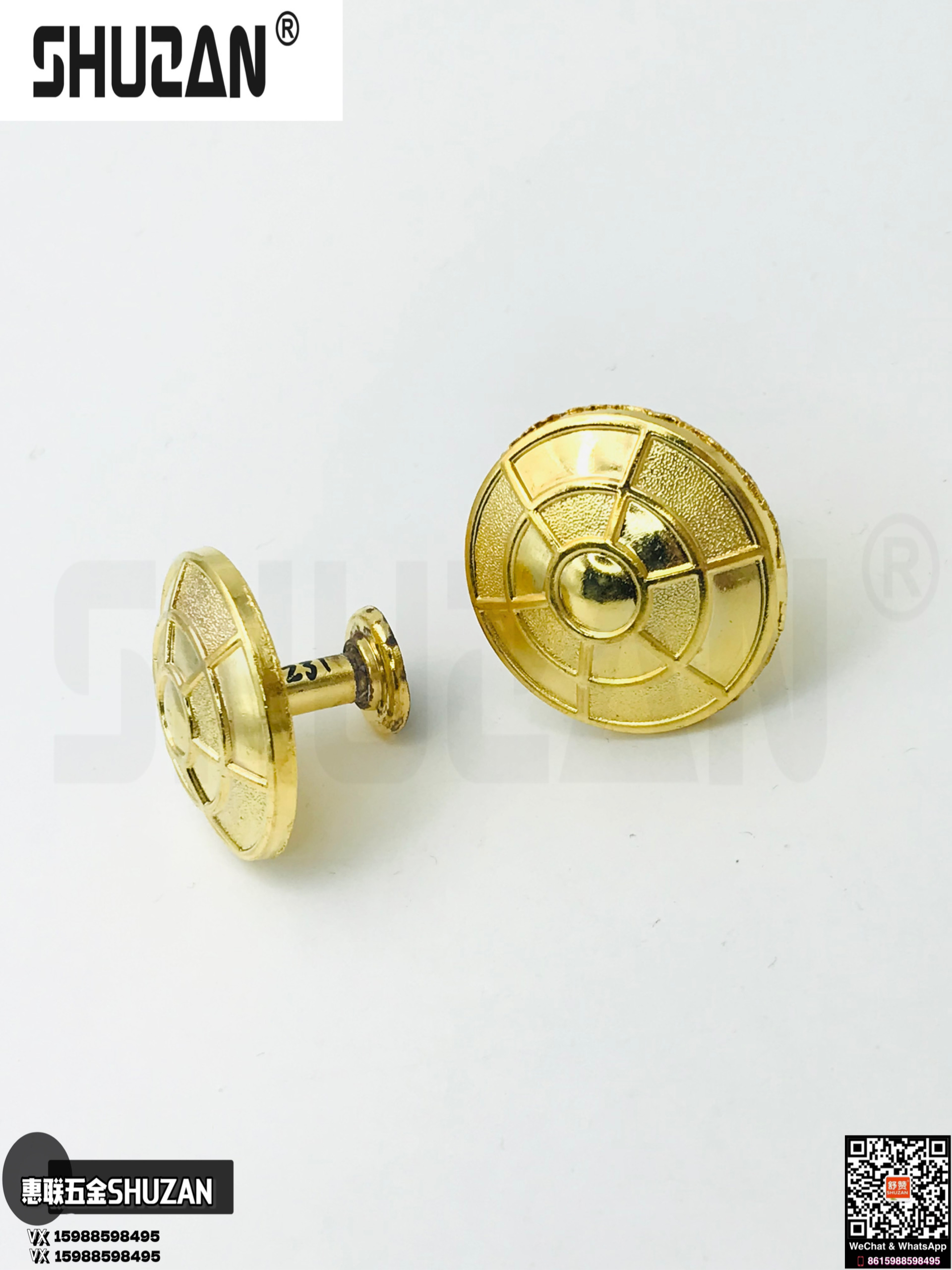 Hardware shuzan handle oro de alta gama boutique handle fuerte y duradero múltiples especificaciones shuzan calidad tacto suave Item Picture