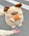 Cute chicken leg dog plush toy, puppy doll, sleeping pillow, super soft doll, gift for boys and girls Item Picture