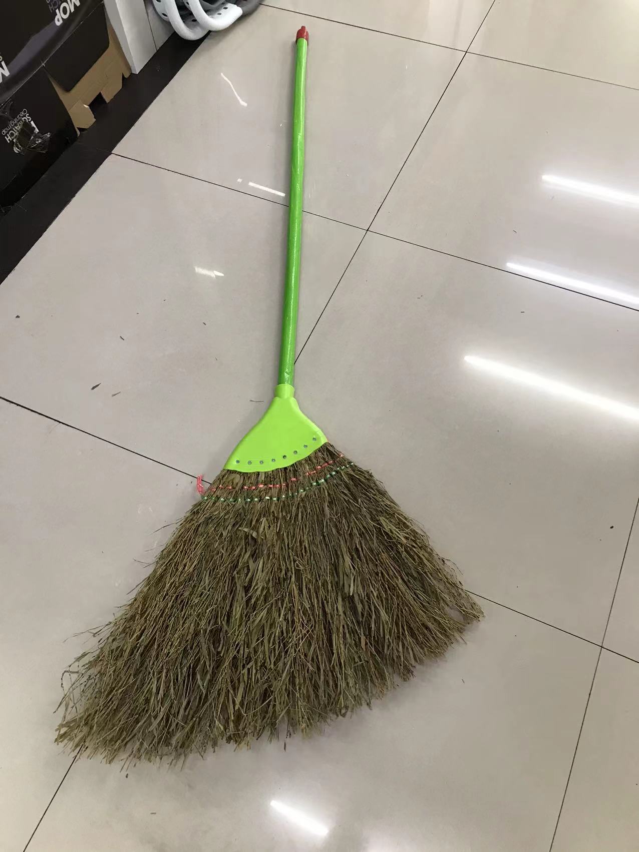 Plastic handle bamboo broom head broom Traditional broom can be split broom manufacturers direct sales