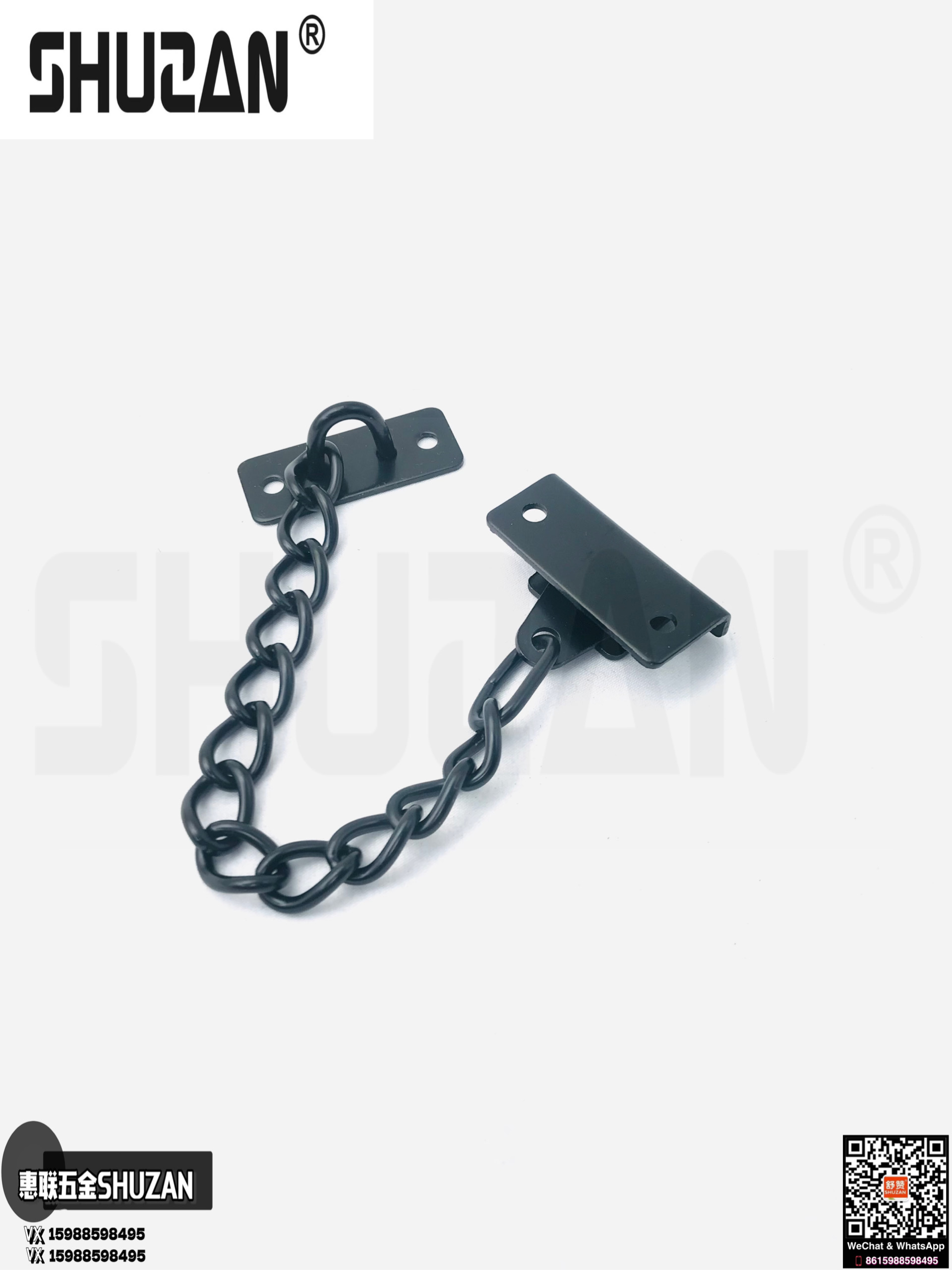 The high-quality, sturdy and durable hardware latch is specially designed for anti-theft doors