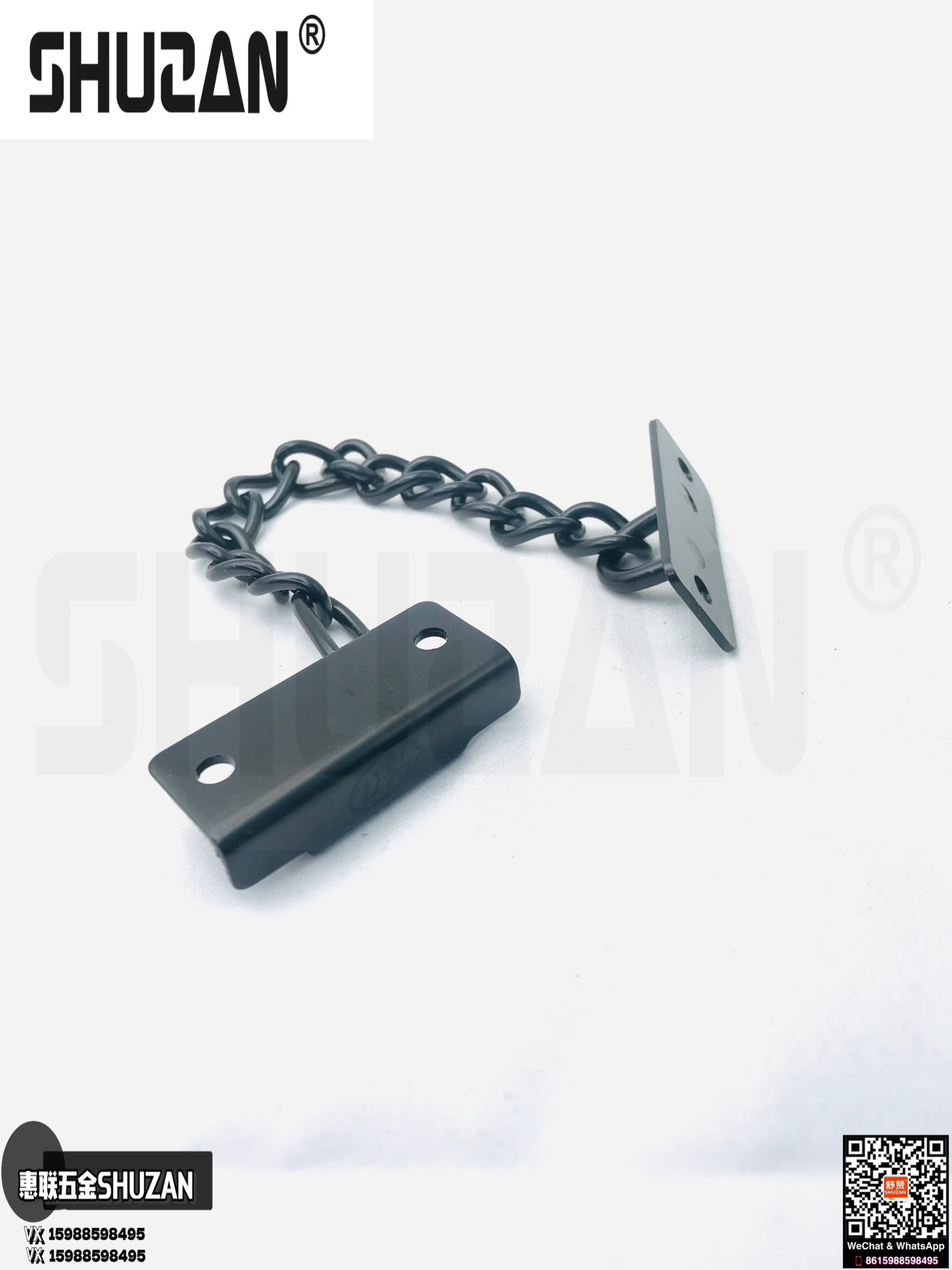 The high-quality, sturdy and durable hardware latch is specially designed for anti-theft doors Item Picture