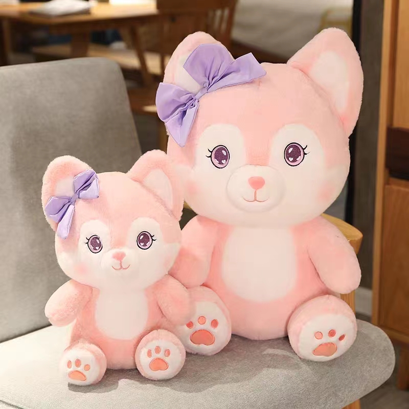 Shangrongfang's new Da Ji Bei Bei doll, a fox red plush toy, a small net F fox Play plush pillow doll, for girls and children Item Picture