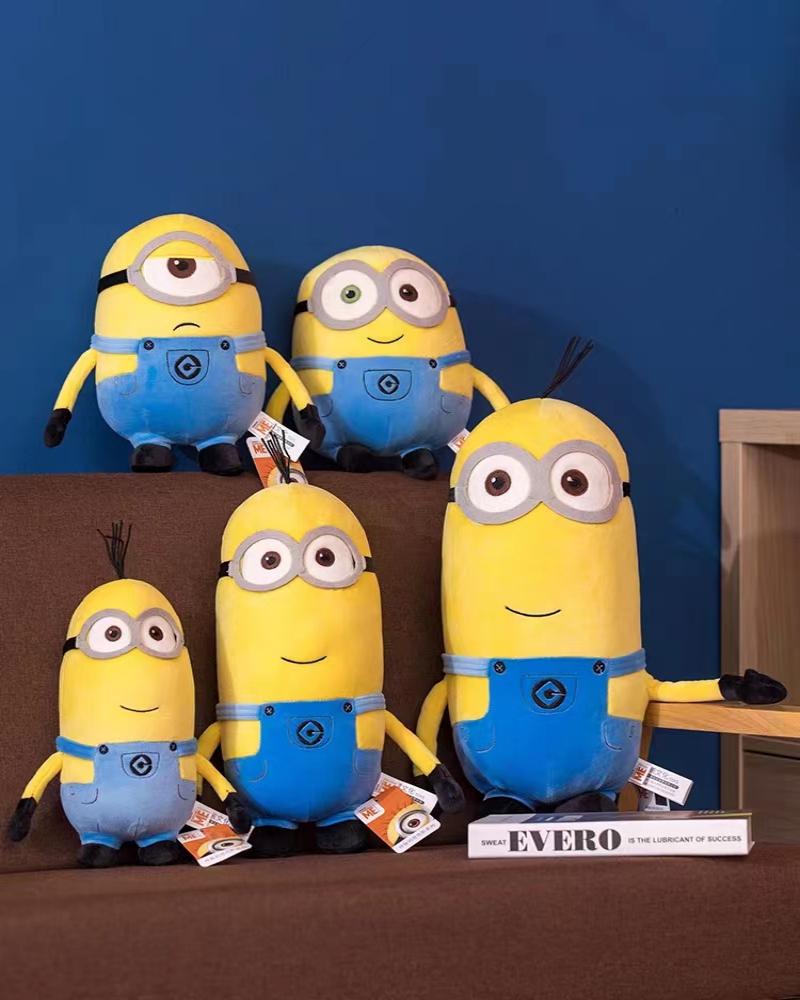 Authentic Despicable Me Minions dolls, children's plush toys, throw pillows, cute girls' dolls, birthday gifts Specification image