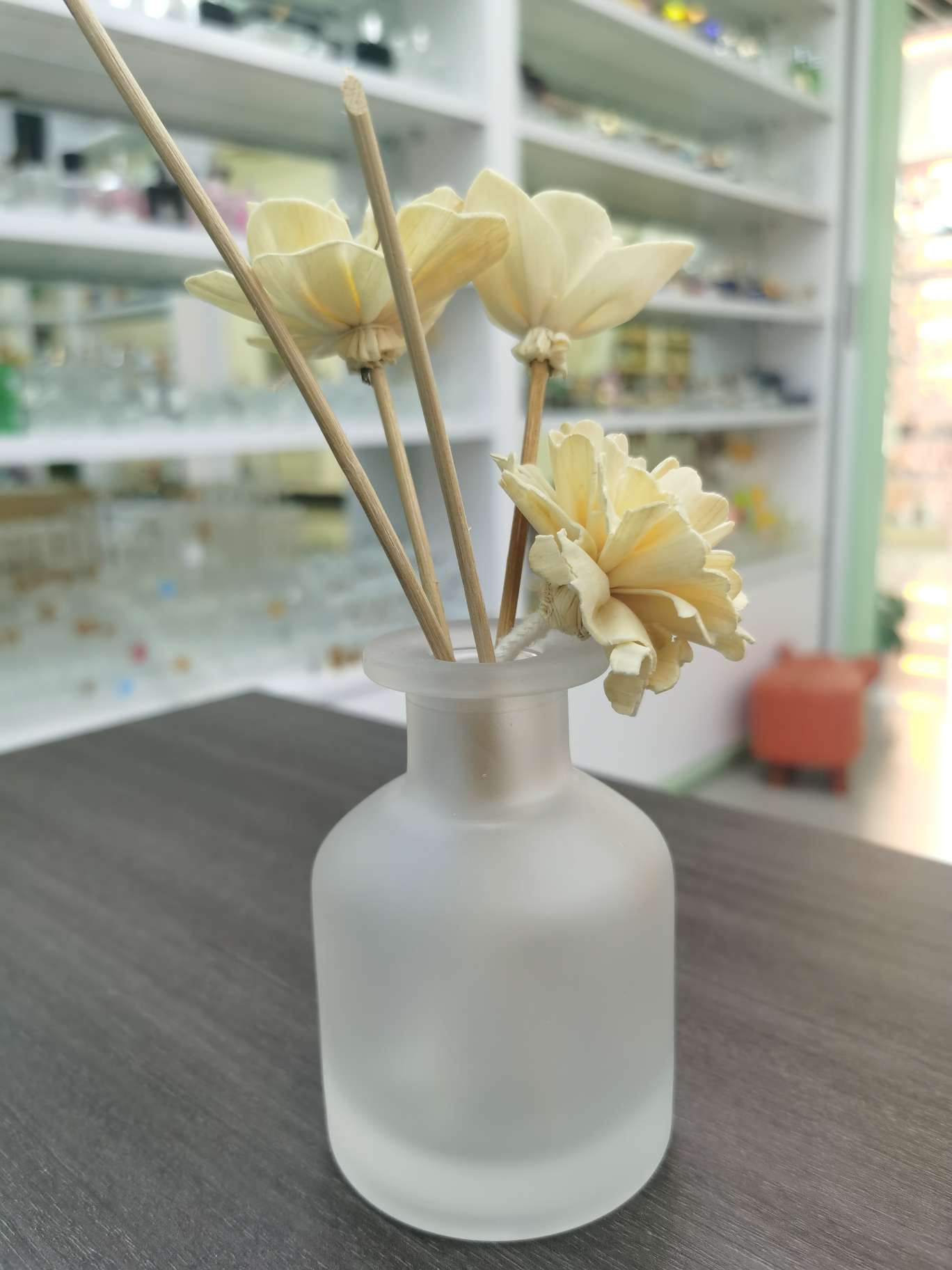 厚德玻璃  50ml100ml150ml时尚大肚香薰玻璃瓶