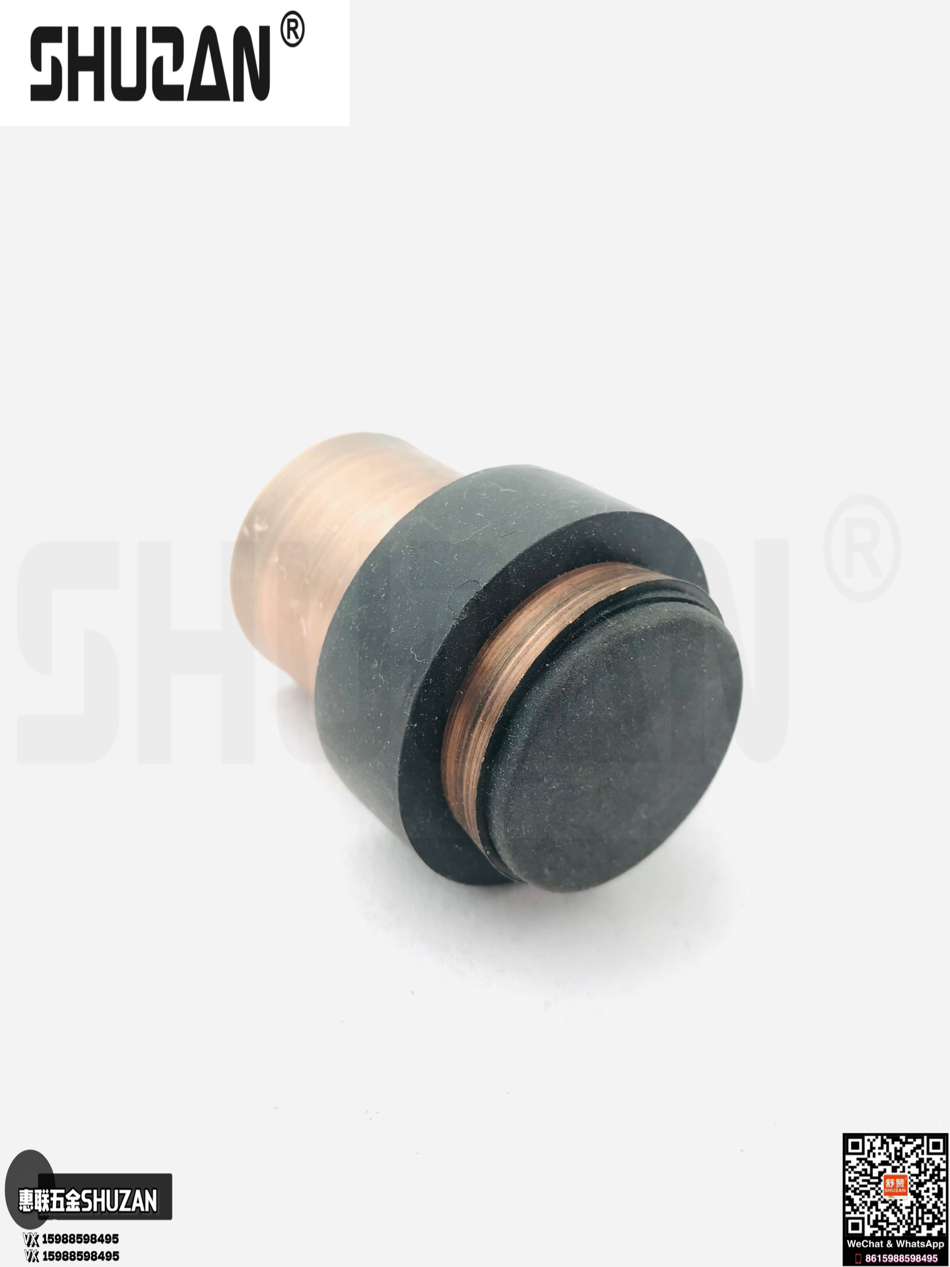 Shuzan door stop metal specifications, Shuzan quality, multiple specifications, Shuzan high-standard anti-rust Specification image