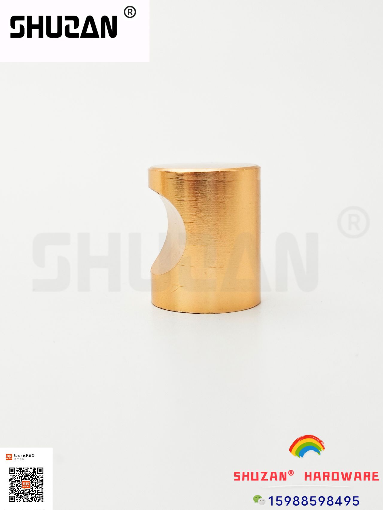 柜门拉手/抽屉拉手/拉手白底实物图