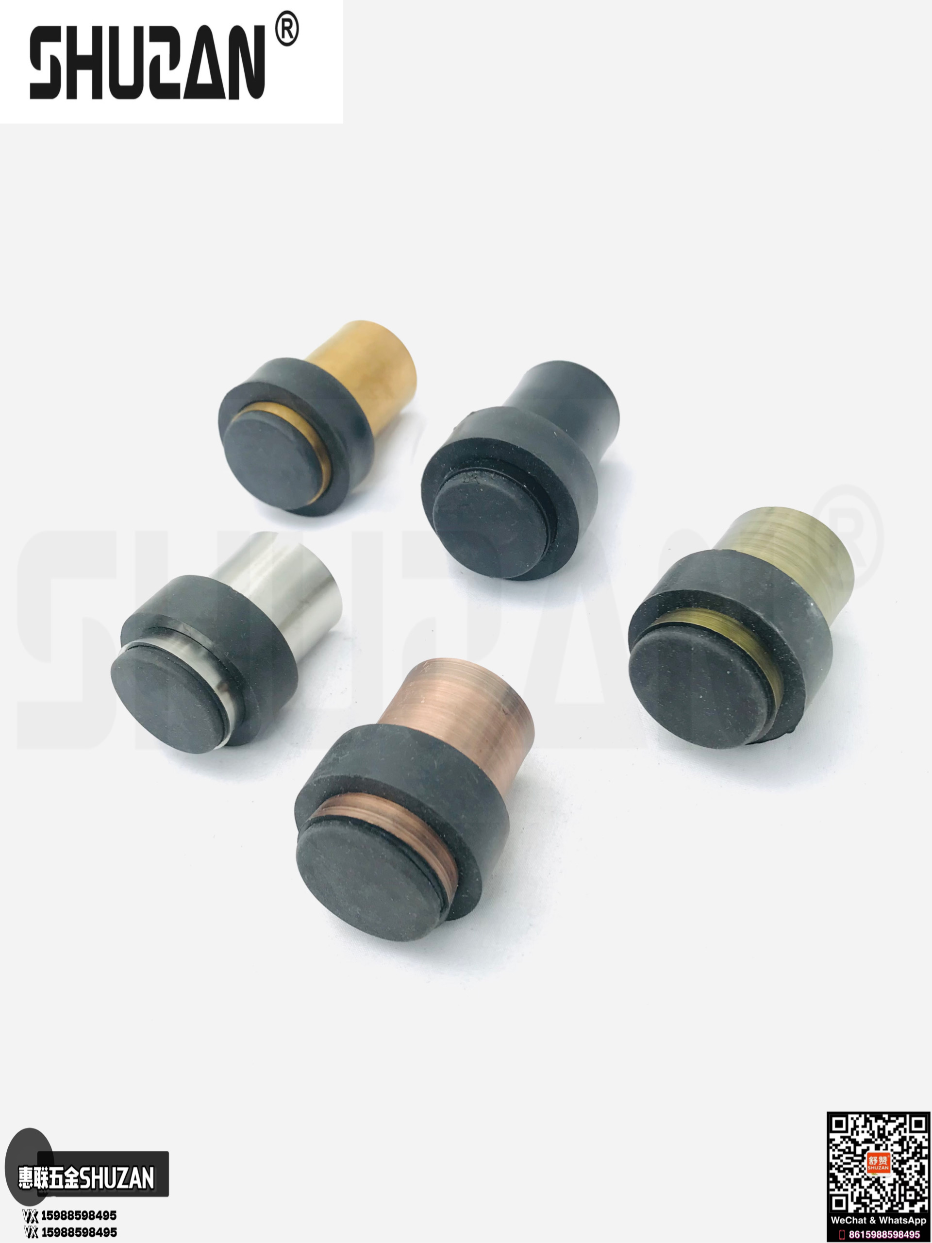 Shuzan door stop metal specifications, Shuzan quality, multiple specifications, Shuzan high-standard anti-rust Item Picture