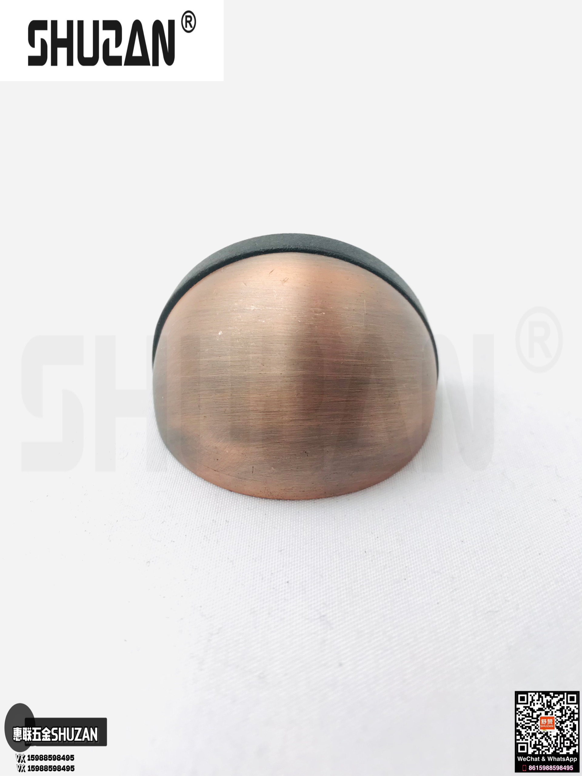 Shuzan door suction rebound type door rear floor suction anti-collision silent wooden door Door, door collision premium hardware door rear anti-collision device Item Picture