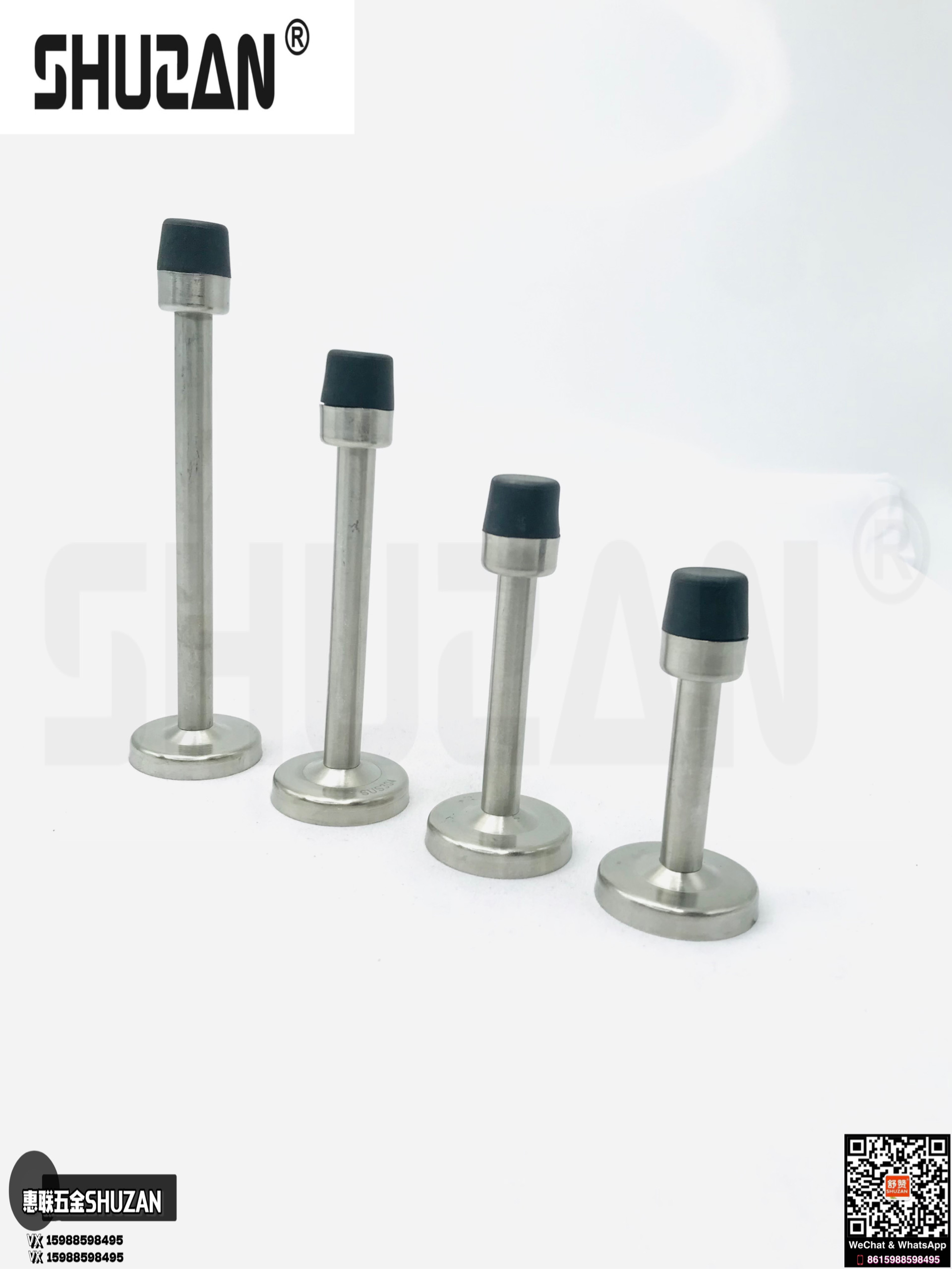 Shuzan door stop metal specifications, Shuzan quality multiple specifications, Shuzan high-specification stainless steel door top Specification image