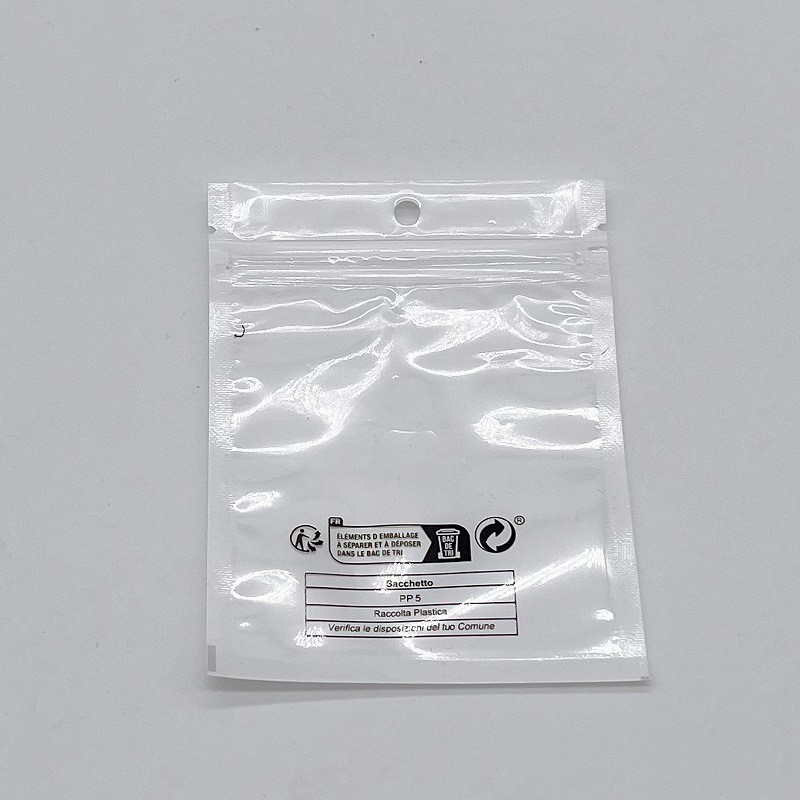 7*10带环保标识的塑料包装拉链骨条袋子饰品外贸shein希音PP5标跨境图