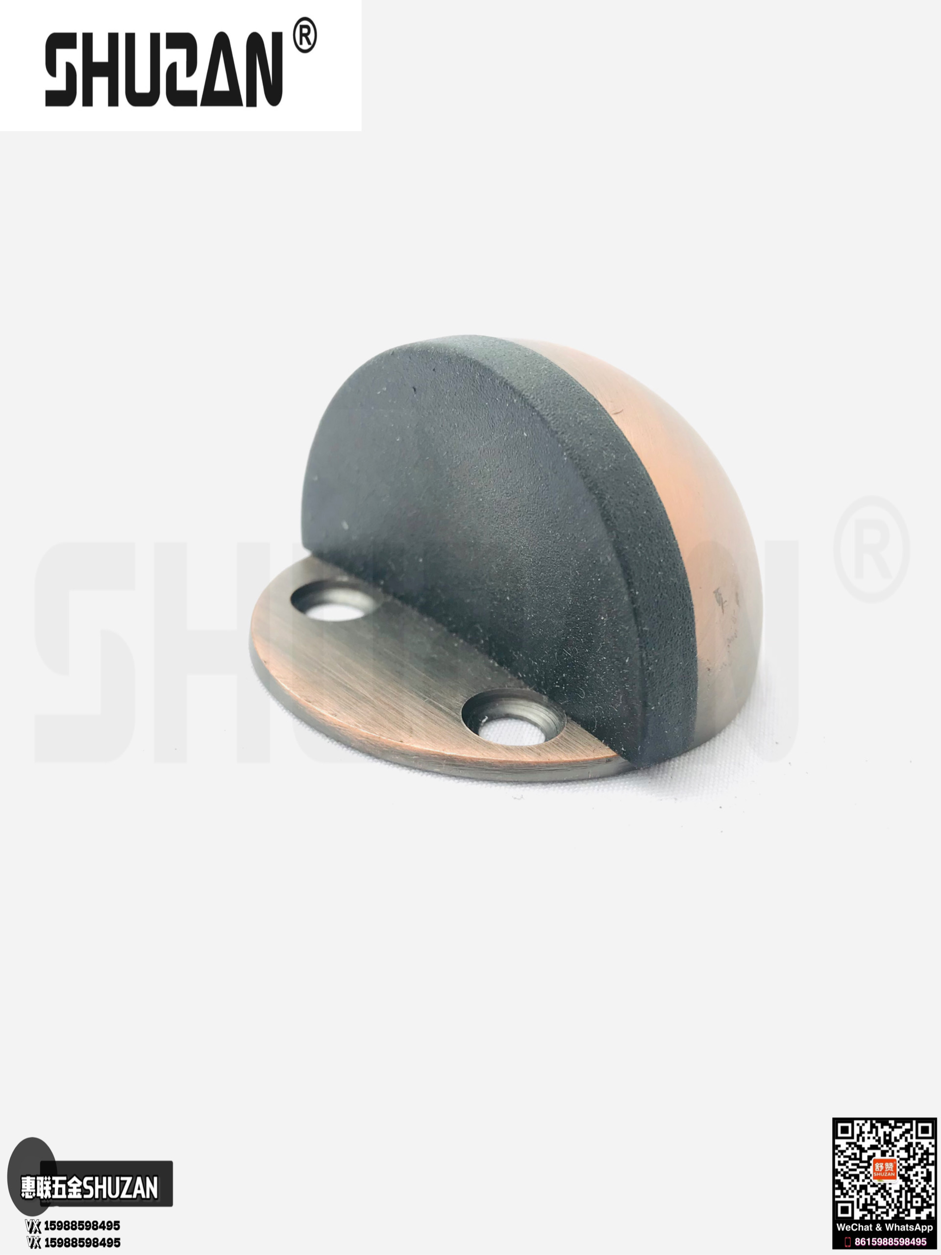 Shuzan door suction rebound type door rear floor suction anti-collision silent wooden door Door, door collision premium hardware door rear anti-collision device Application Scenario