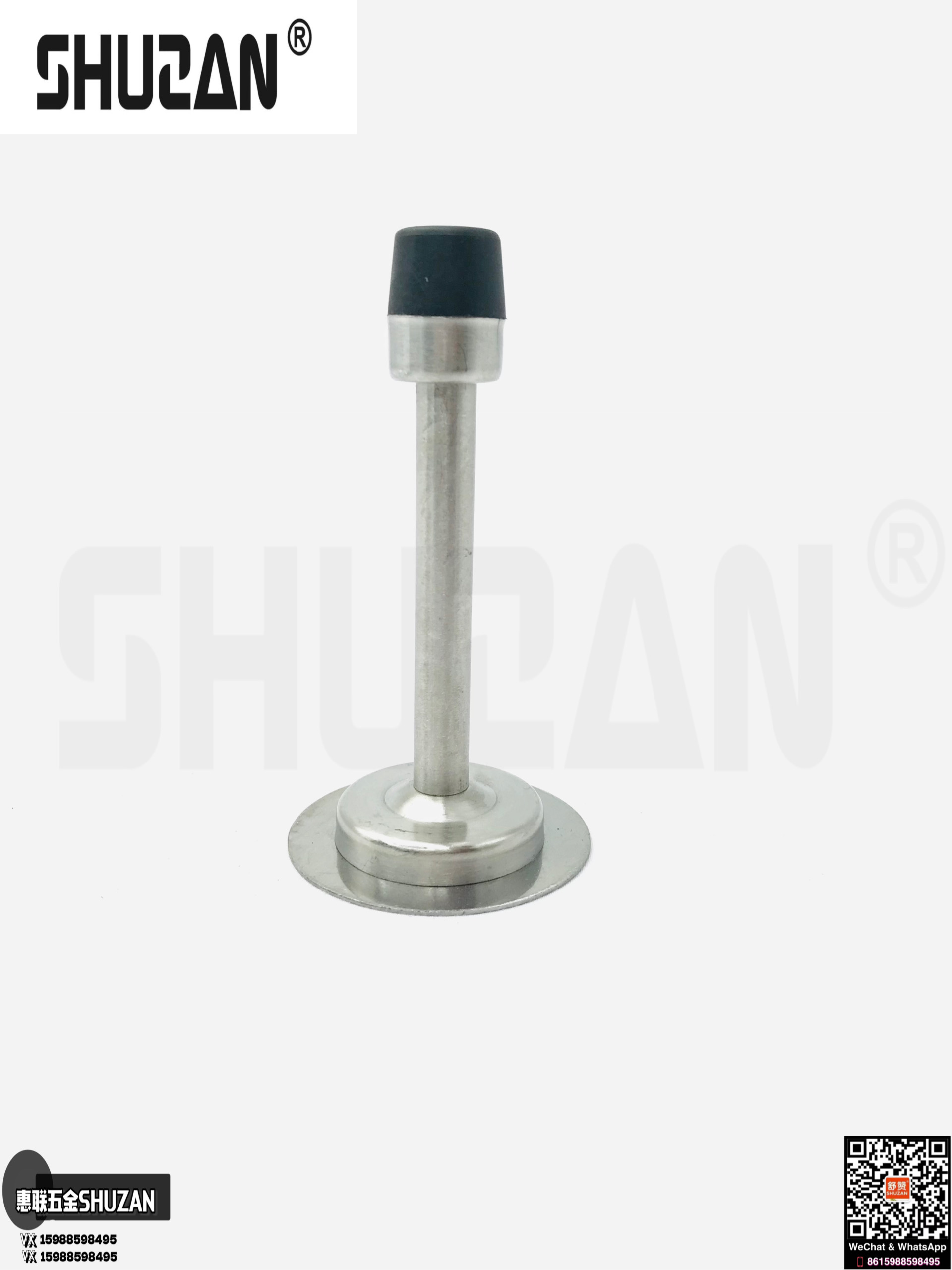 Shuzan furniture accessories' retro metal door stoppers are anti-collision, sturdy and durable. With multiple specifications and European design, they provide a safe safeguard for your home details Picture