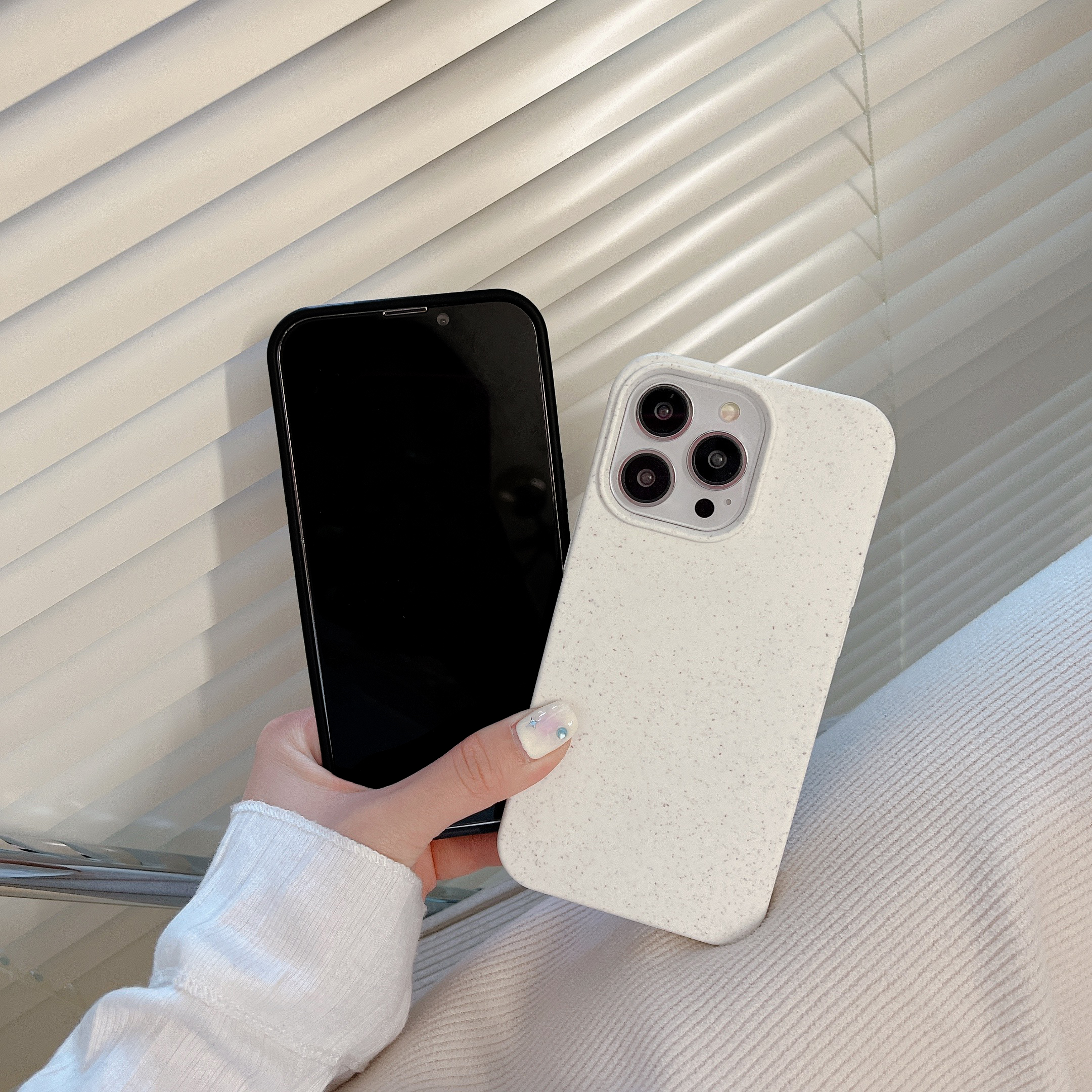 新款小麦秸秆适用于IPhone 14磁吸保护套iPhone 14Pro max环保可降解手机壳详情7