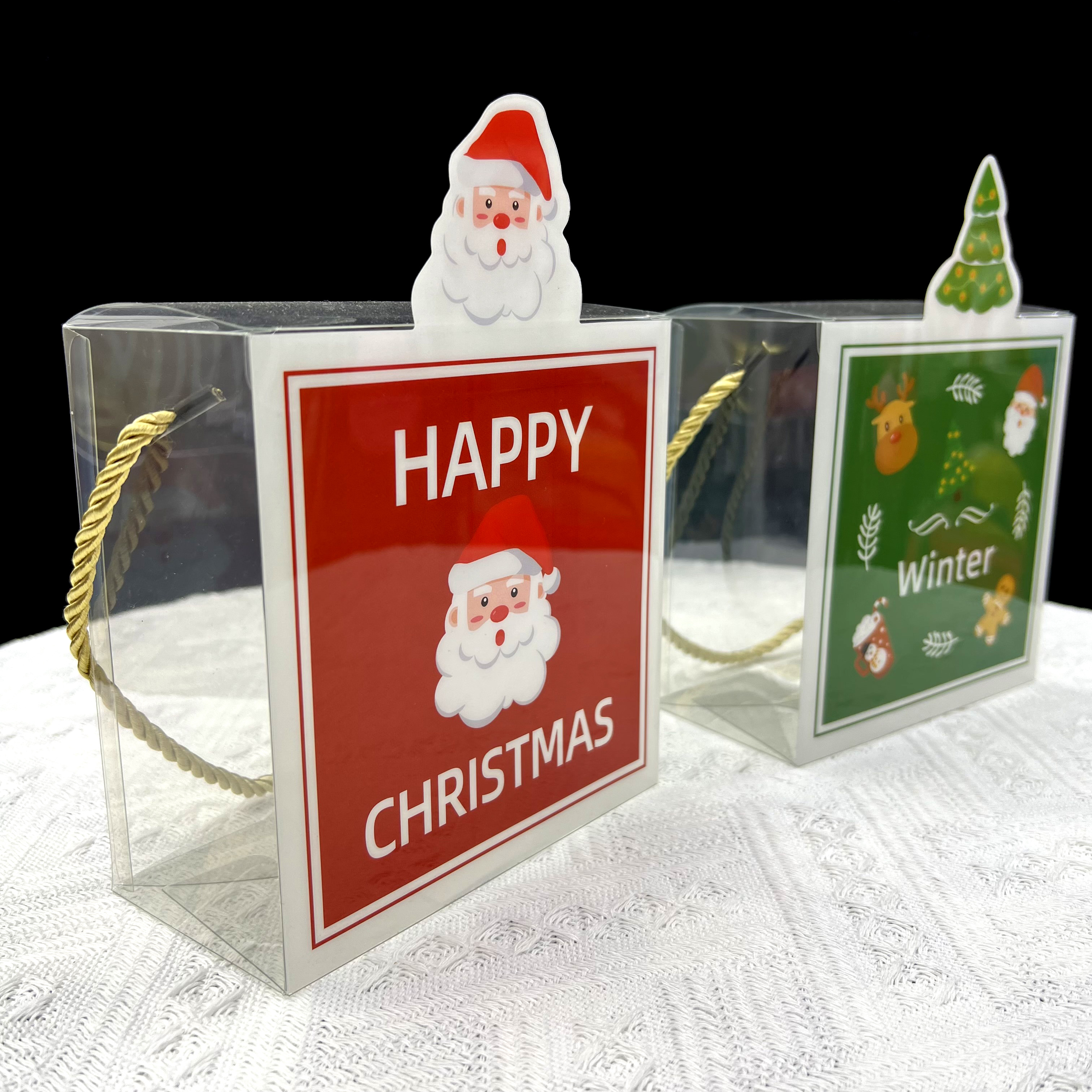 pvc printed boxes, exquisite hand-held Christmas boxes, apple boxes, gift boxes, accessory boxes, and export boxes Application Scenario