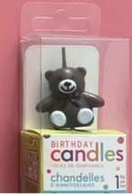 小熊蜡烛  单只装  生日蜡烛 派对蜡烛