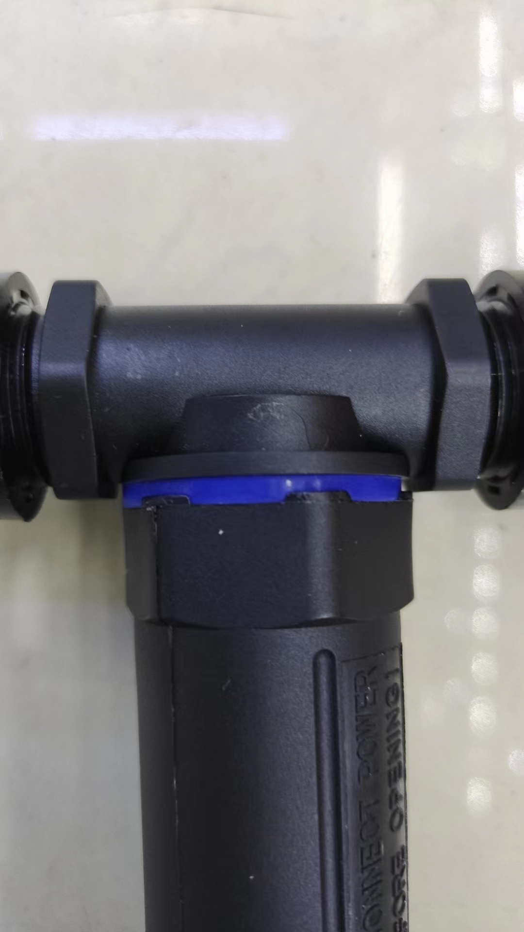 CNP25T outdoor waterproof connector, M25 electrical and electronic straight-through three-core cable connector, T-shaped outdoor lighting fixture Item Picture