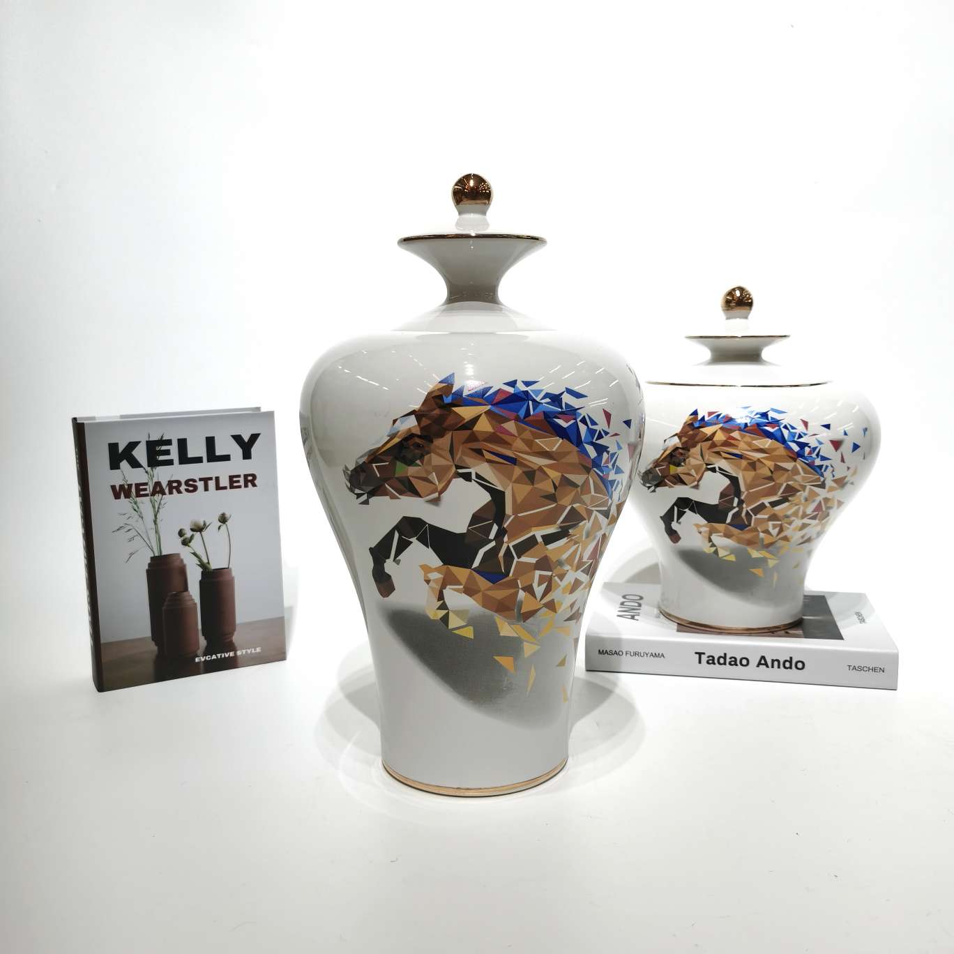 The minimum order quantity for ceramic home ornaments is 12 sets detail image 2