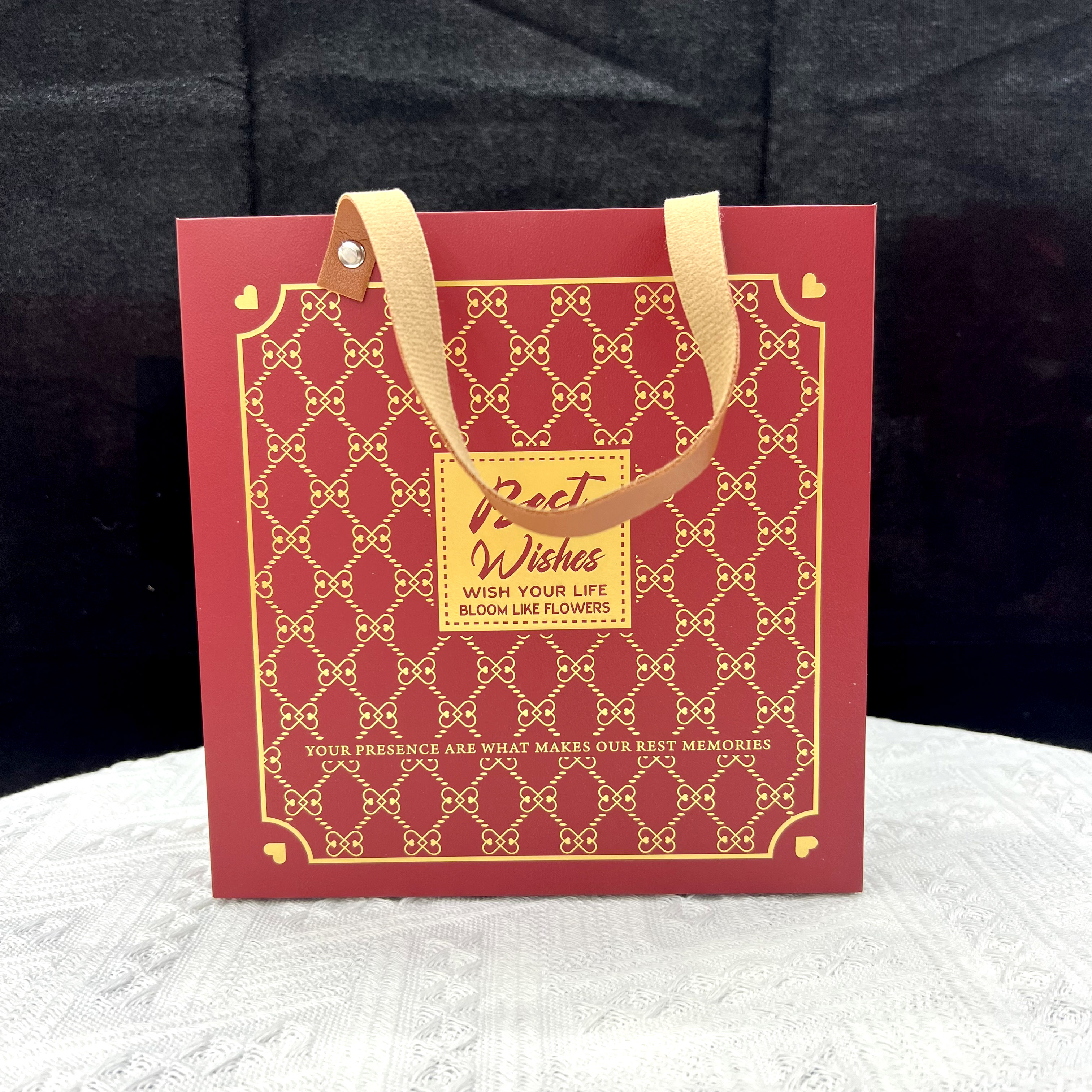 Exquisita caja cuadrada portátil caja de regalo caja de navidad caja de adornos caja de comercio exterior cajón caja de mano acompañante de azúcar de miel details Picture