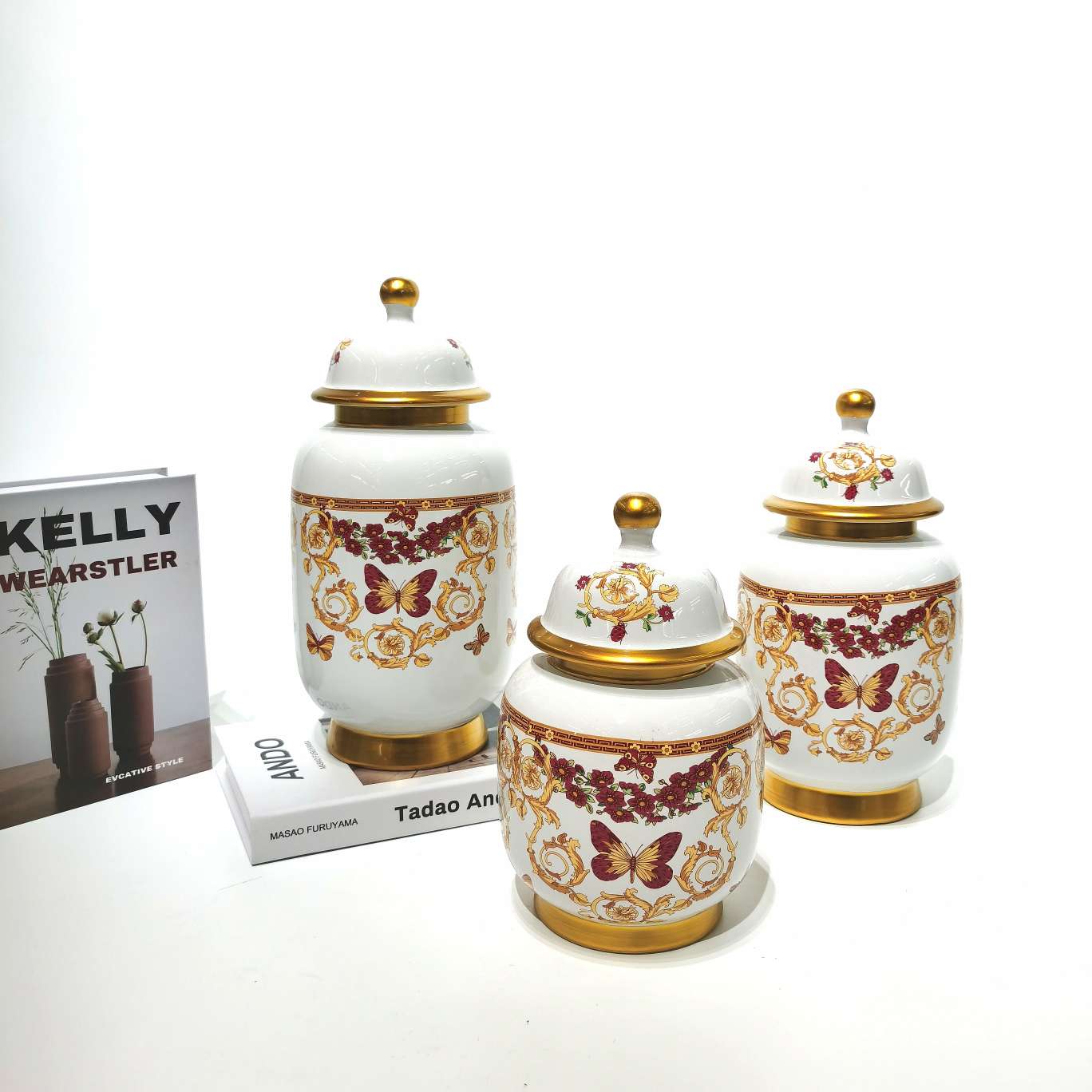 Ceramic home ornaments, minimum order quantity: 12 sets pic 7