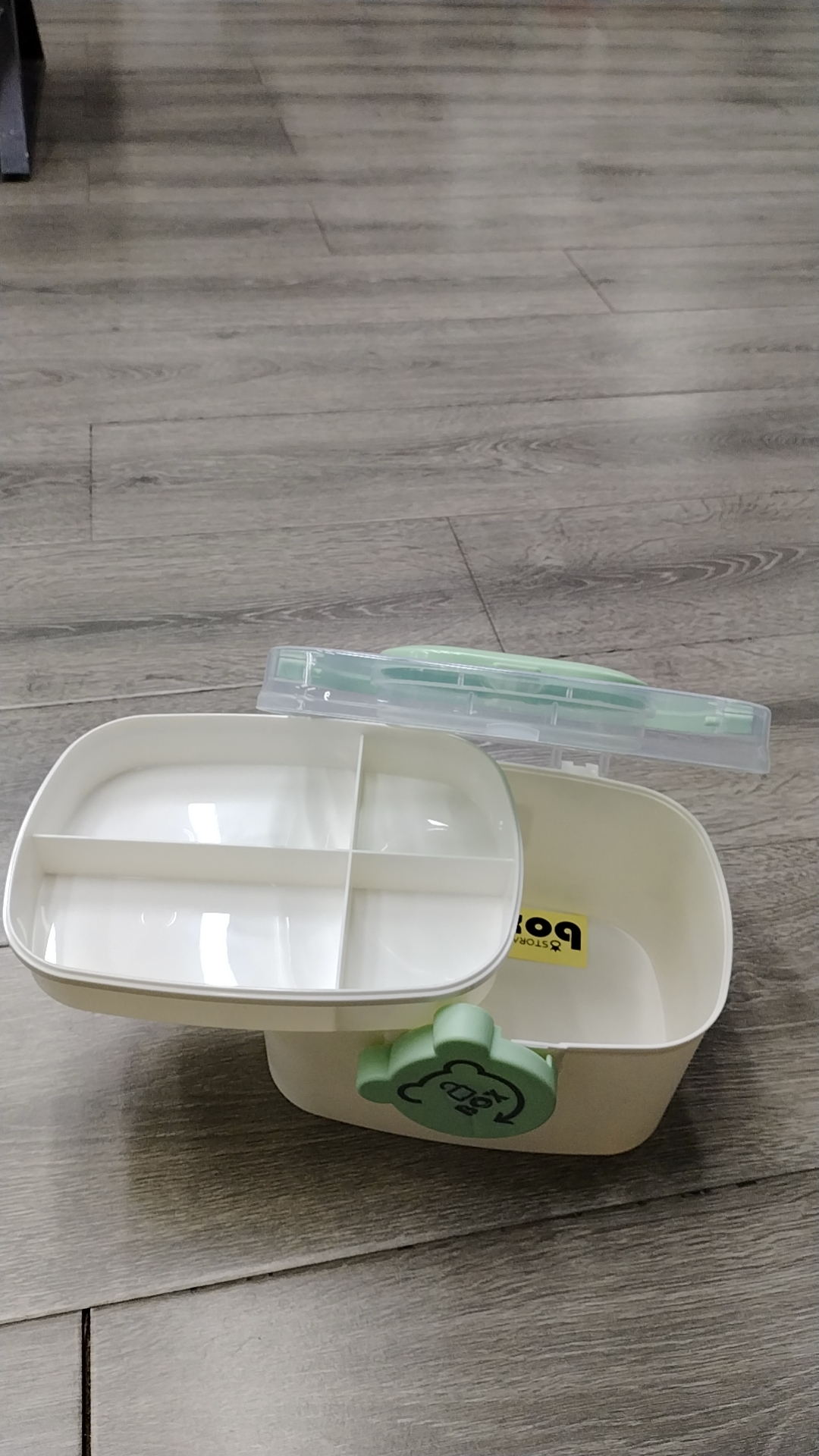 药箱家用装医药箱儿童药物多用层医疗收纳急救箱方型小药盒详情图3