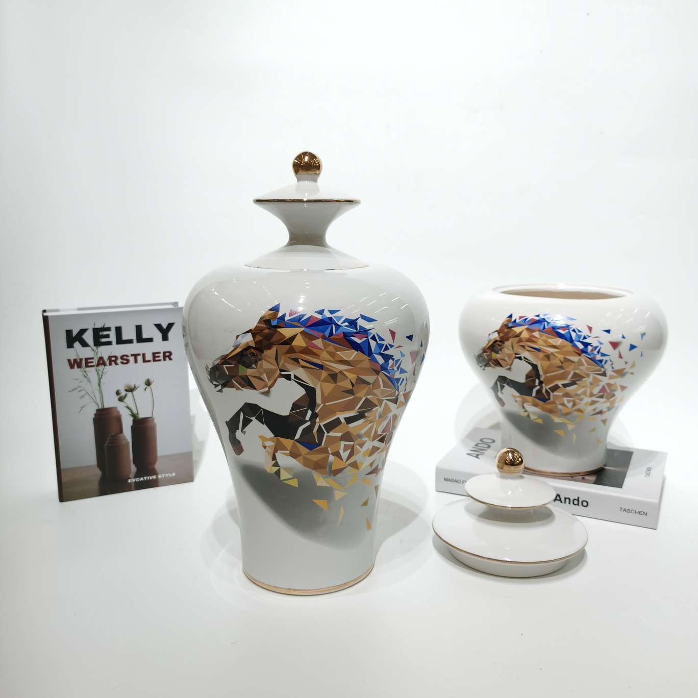 The minimum order quantity for ceramic home ornaments is 12 sets detail image 10