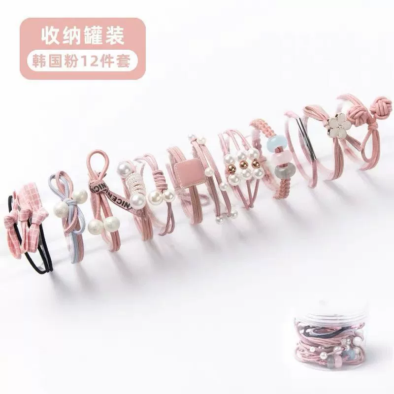 The 2023 new style hair tie, high-elasticity ins hair accessory, hair band and simple hairband headwear by Korean Internet celebrities detail image 6