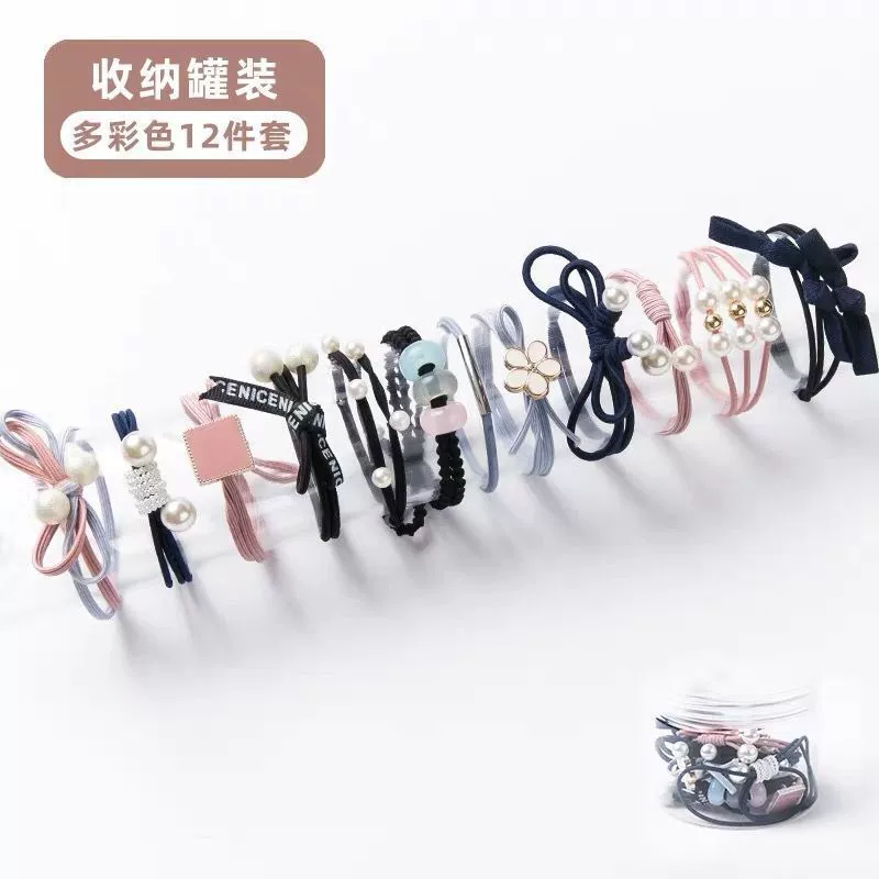 The 2023 new style hair tie, high-elasticity ins hair accessory, hair band and simple hairband headwear by Korean Internet celebrities detail image 2