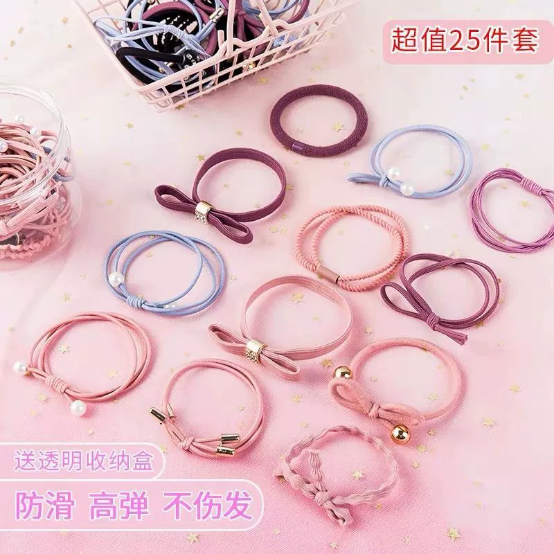 The 2023 new style hair tie, high-elasticity ins hair accessory, hair band and simple hairband headwear by Korean Internet celebrities detail image 10