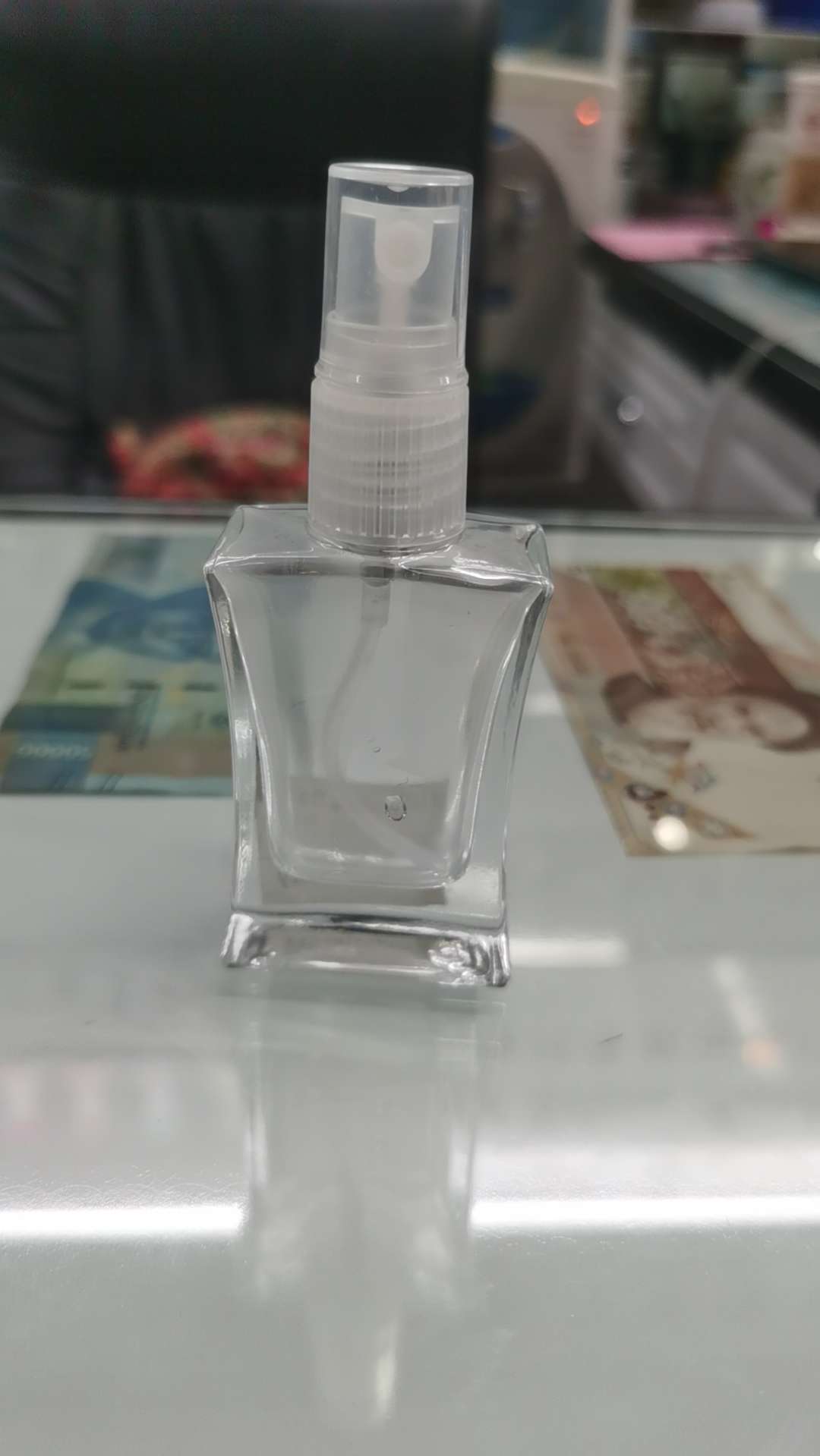 厚德玻璃 30ml 50ml晶白料螺口透明玻璃香水瓶 详情图3