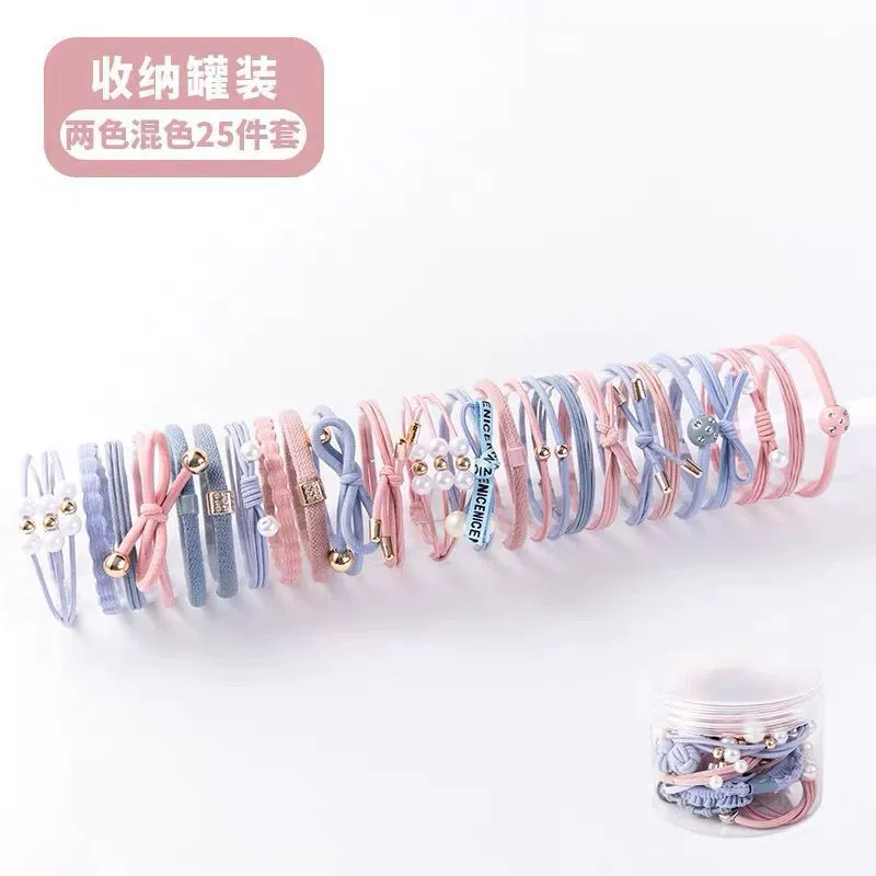 The 2023 new style hair tie, high-elasticity ins hair accessory, hair band and simple hairband headwear by Korean Internet celebrities detail image 7