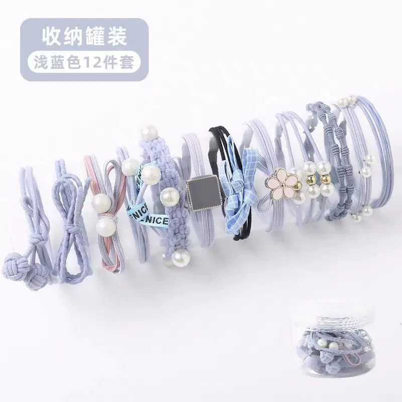 The 2023 new style hair tie, high-elasticity ins hair accessory, hair band and simple hairband headwear by Korean Internet celebrities detail image 9