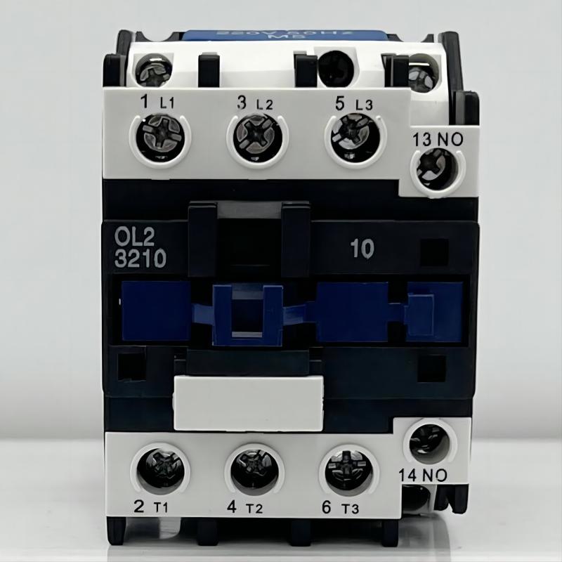 交流接触器白底实物图