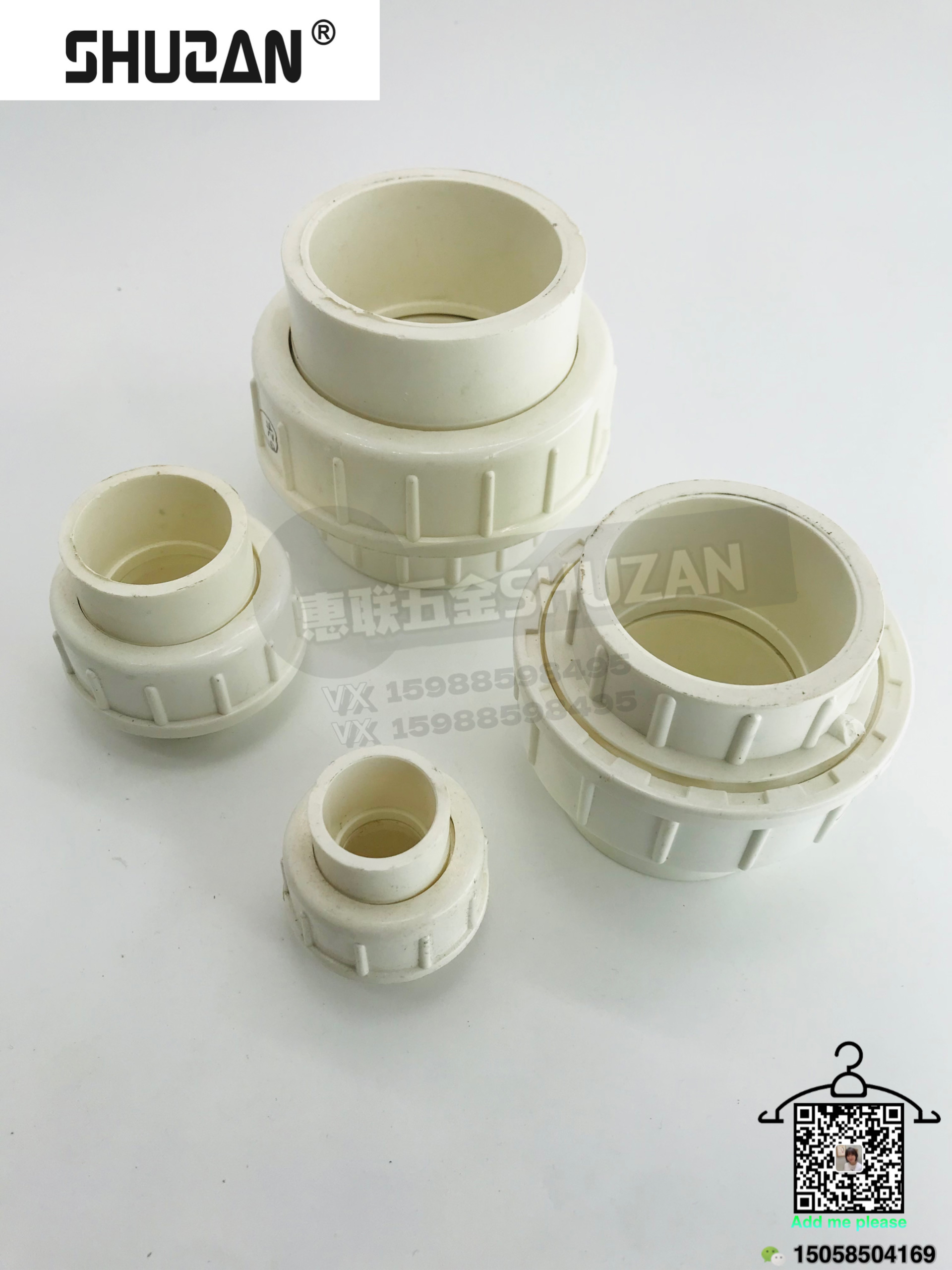 专供外贸 家用PP管件接头管帽 直接 三通 弯头 堵头 PE油任球阀 工厂直销 家具五金配件