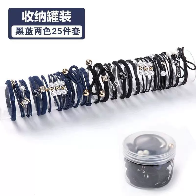 The 2023 new style hair tie, high-elasticity ins hair accessory, hair band and simple hairband headwear by Korean Internet celebrities Item Picture