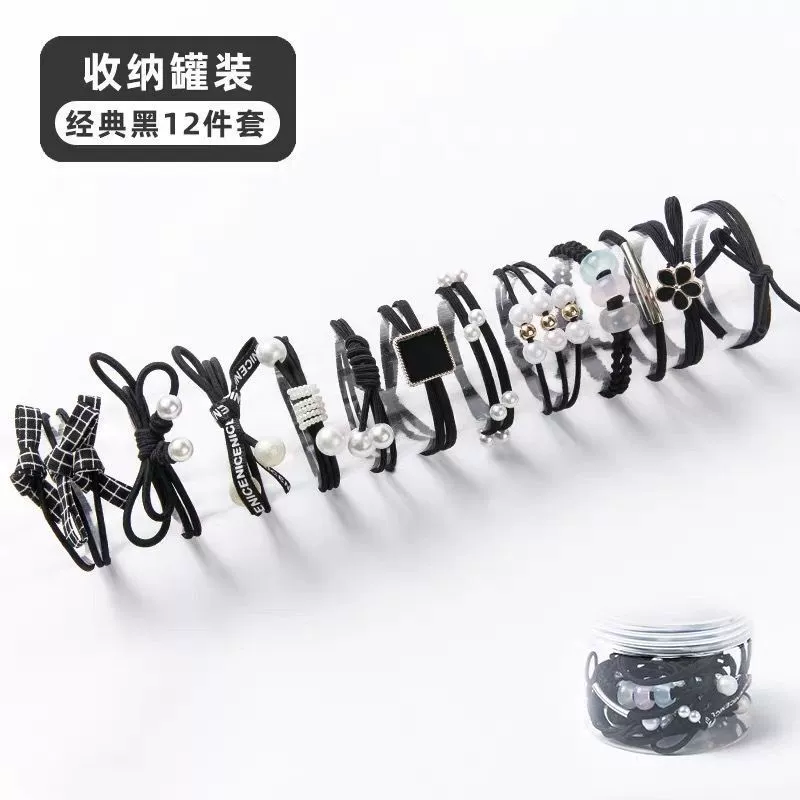 The 2023 new style hair tie, high-elasticity ins hair accessory, hair band and simple hairband headwear by Korean Internet celebrities detail image 5