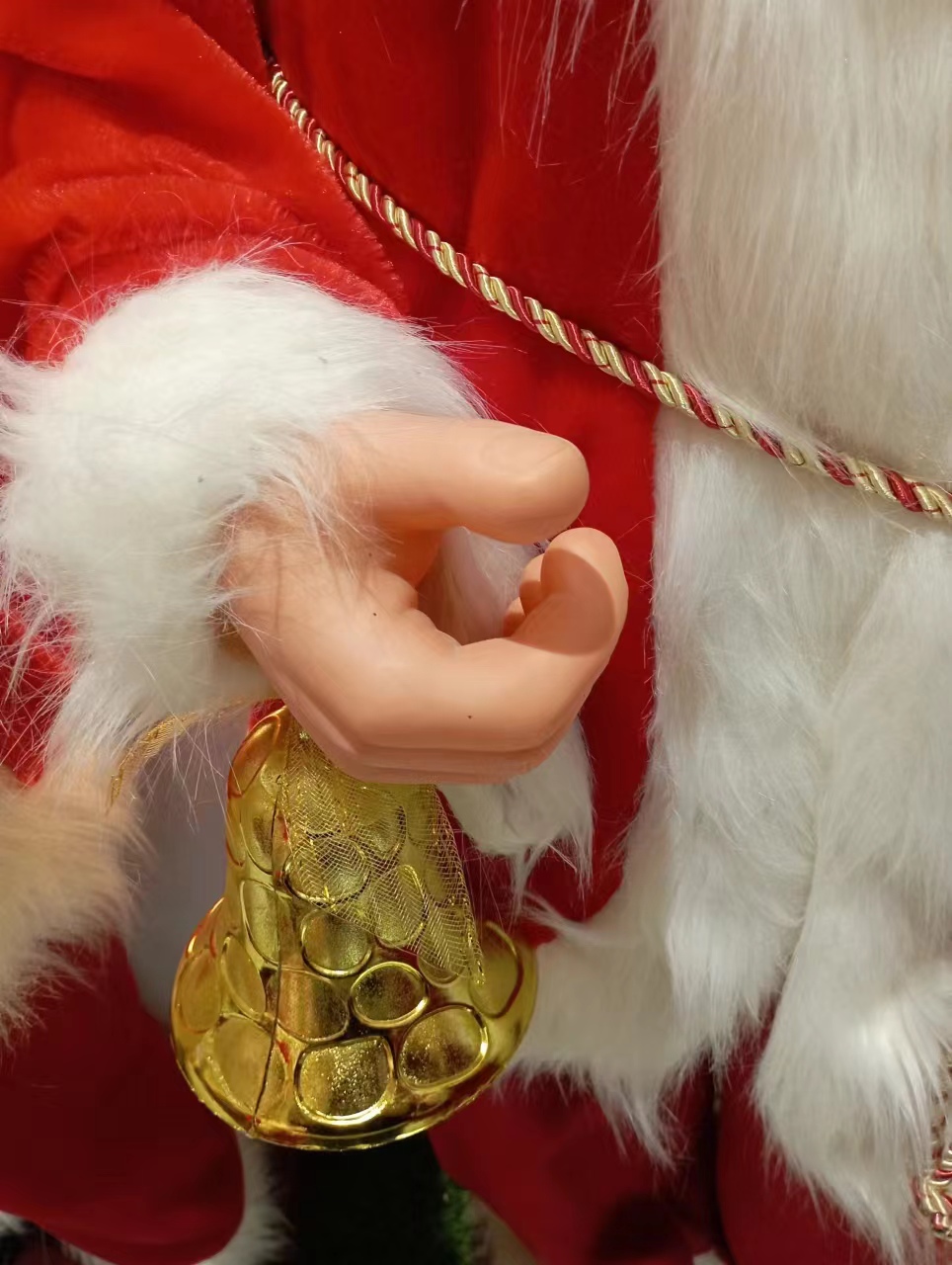 Santa música eléctrica 9123 venta directa de fábrica 1.6m arco de lujo inducción hotel centro comercial piezas de bienvenida decoración del hogar de navidad Application Scenario