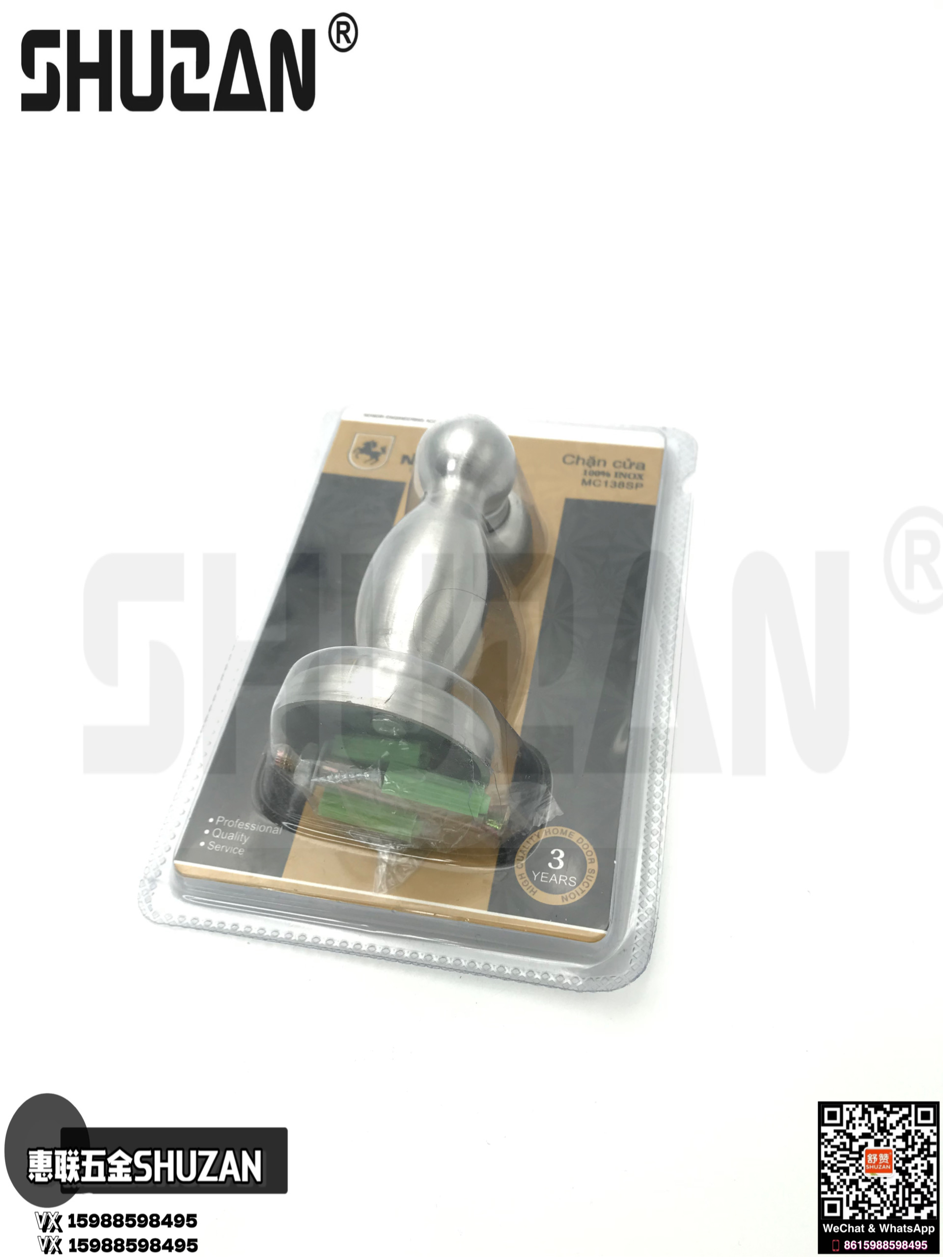 High-quality silent door stops made of stainless steel with strong magnetic door stops and hardware accessories. Strong magnetic door stops with packaging and door stops are highly praised